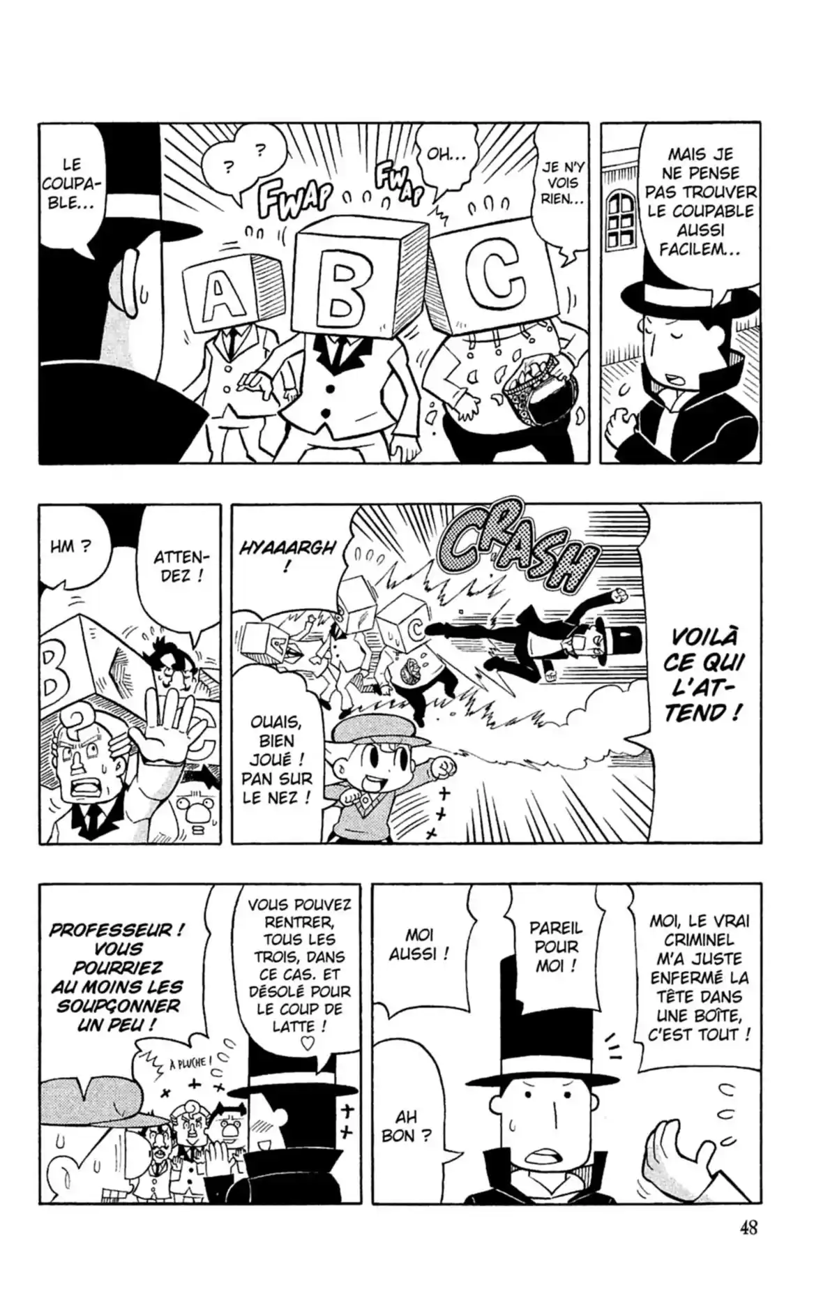 Professeur Layton et l’étrange enquête Volume 4 page 49