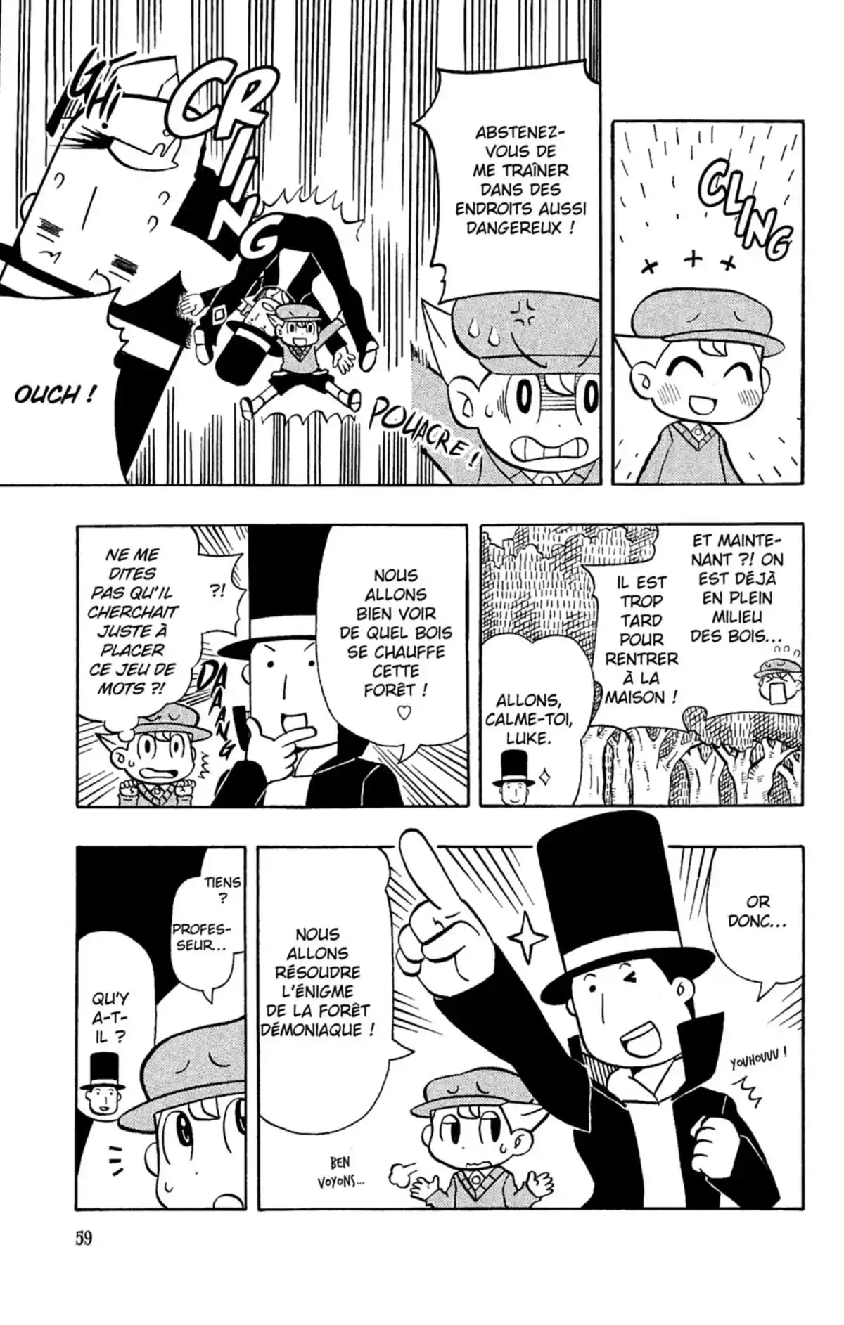 Professeur Layton et l’étrange enquête Volume 4 page 60