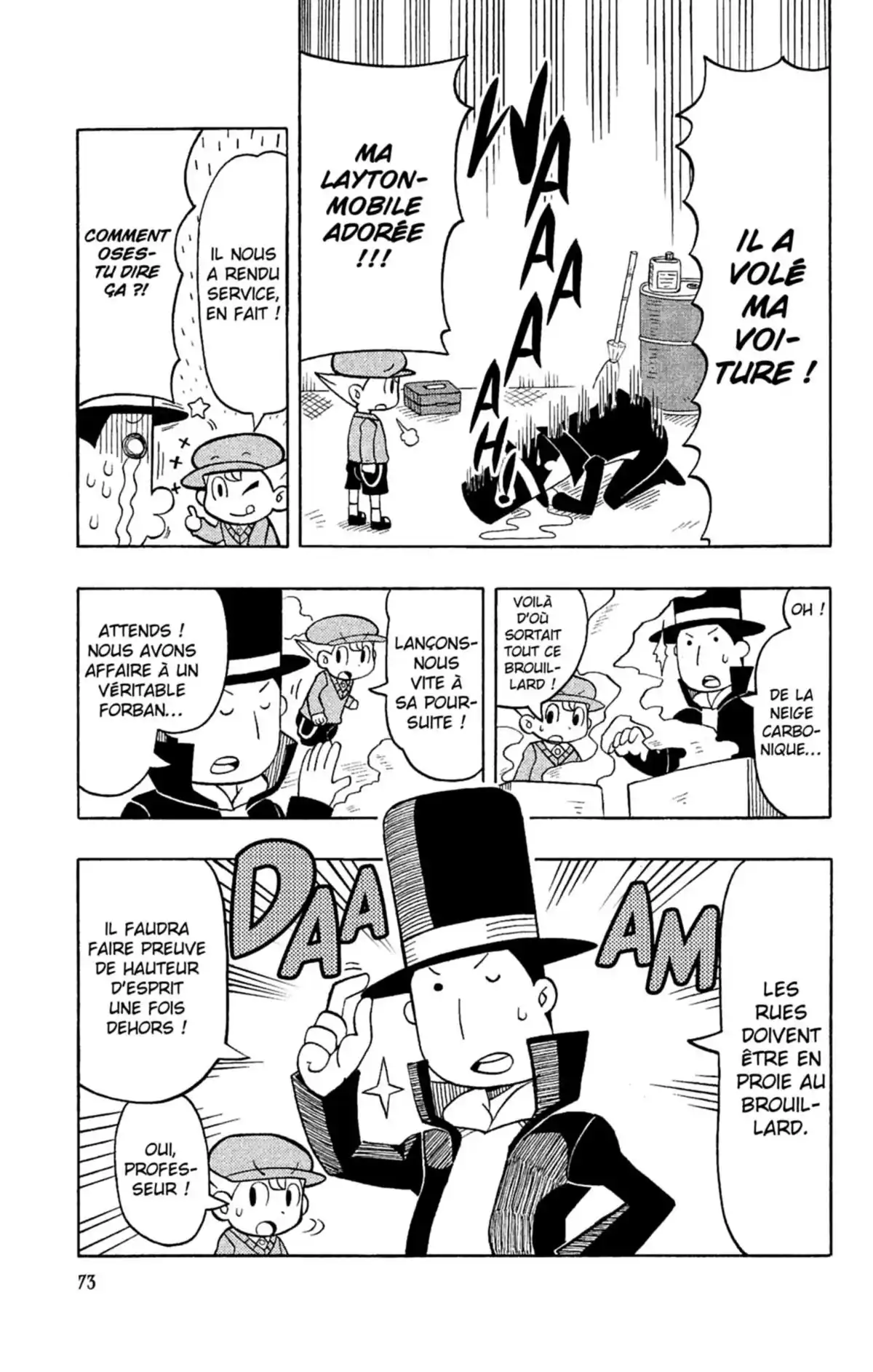 Professeur Layton et l’étrange enquête Volume 4 page 74