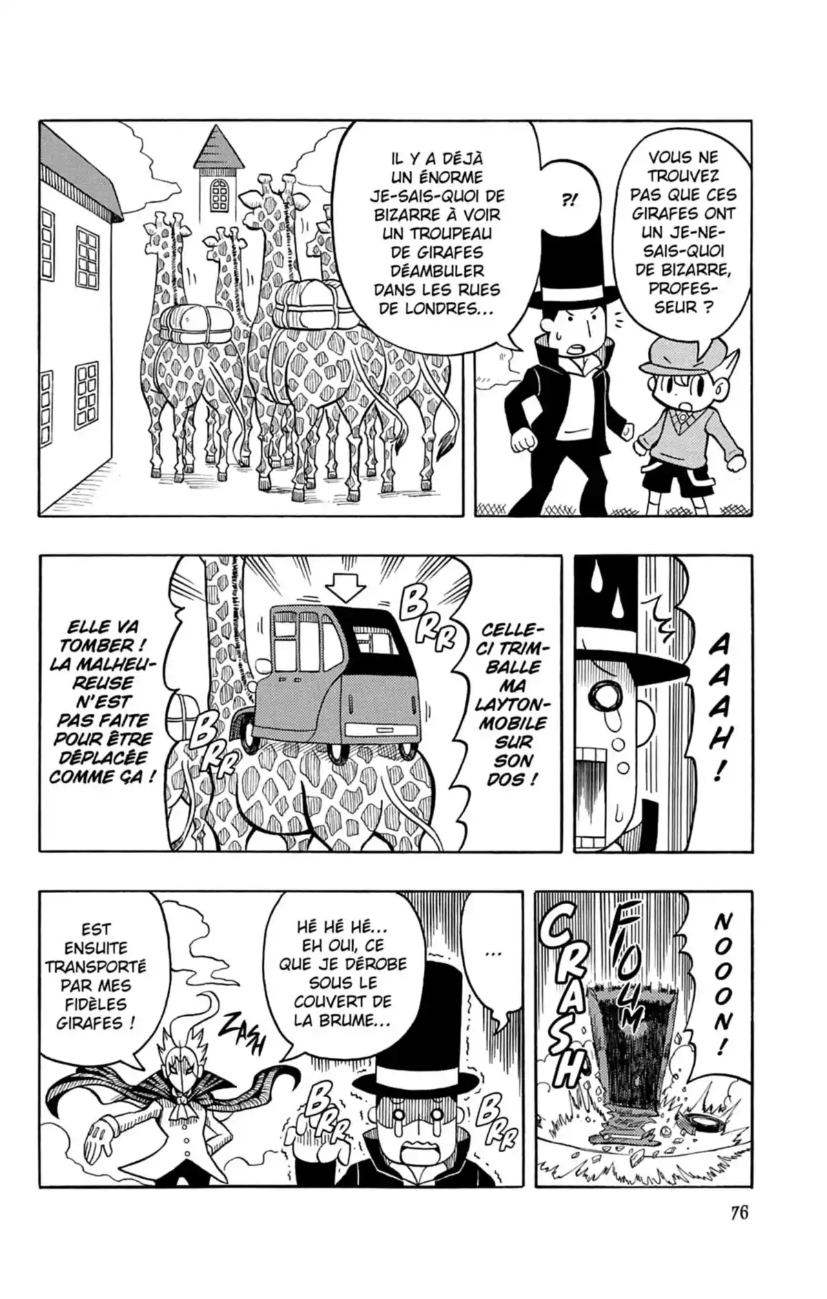 Professeur Layton et l’étrange enquête Volume 4 page 77