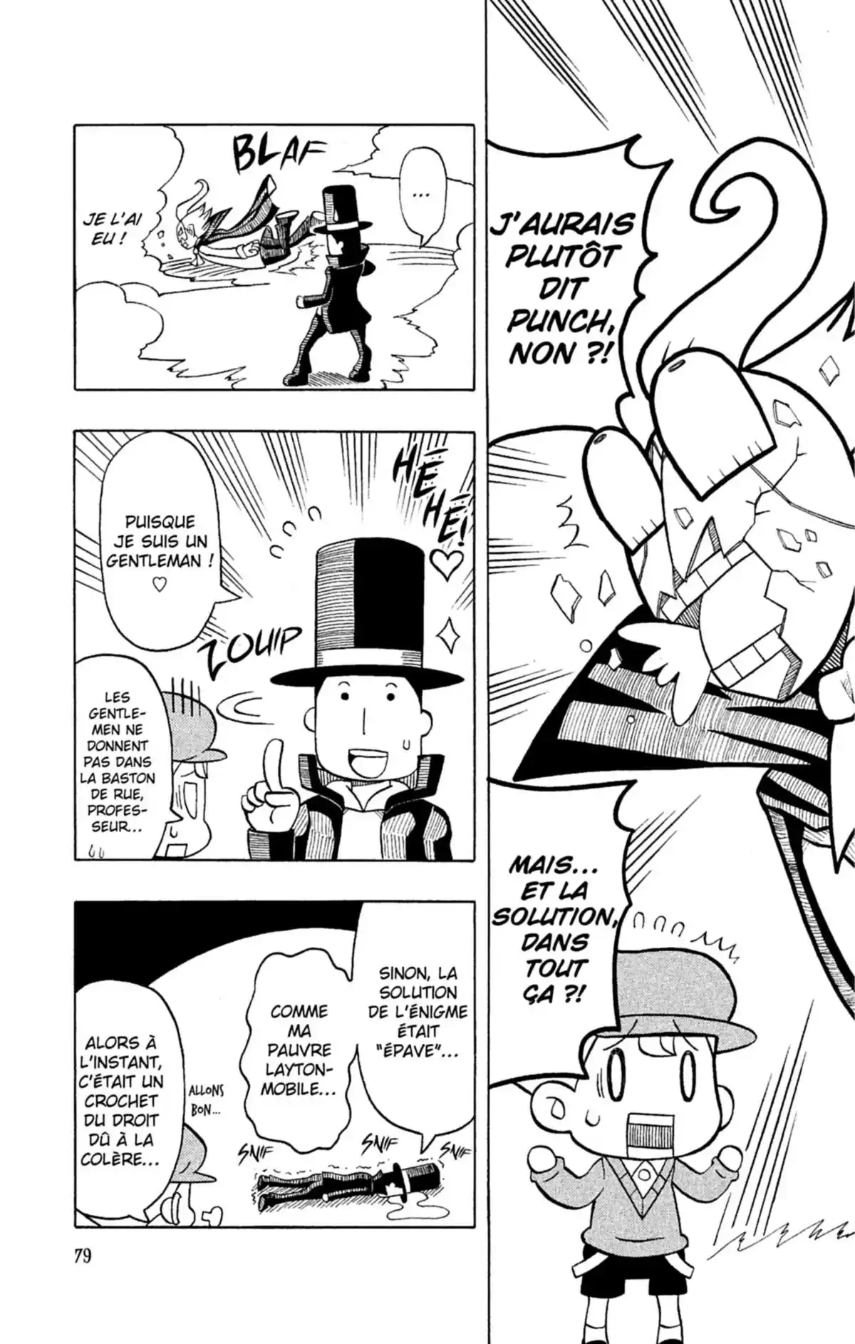 Professeur Layton et l’étrange enquête Volume 4 page 80