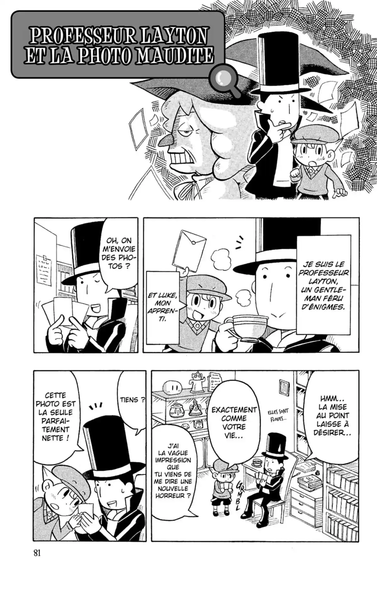 Professeur Layton et l’étrange enquête Volume 4 page 82