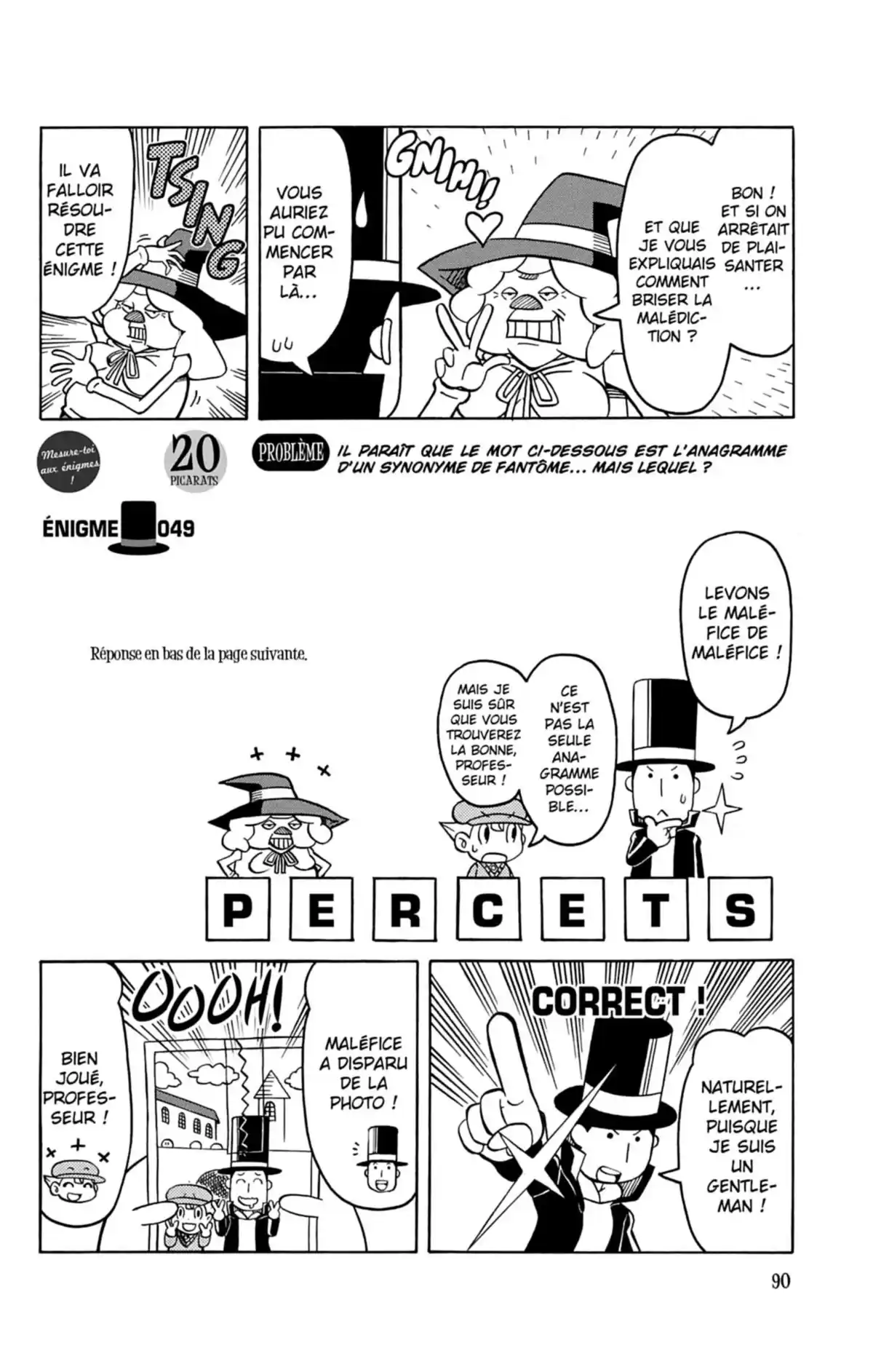 Professeur Layton et l’étrange enquête Volume 4 page 91