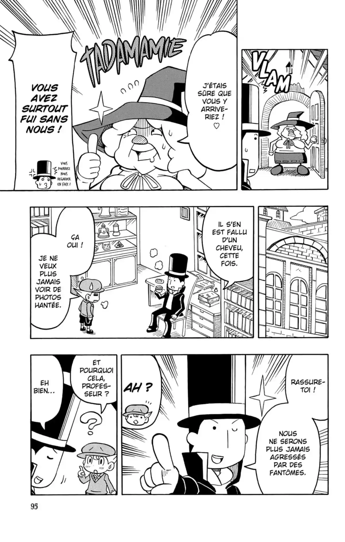 Professeur Layton et l’étrange enquête Volume 4 page 96
