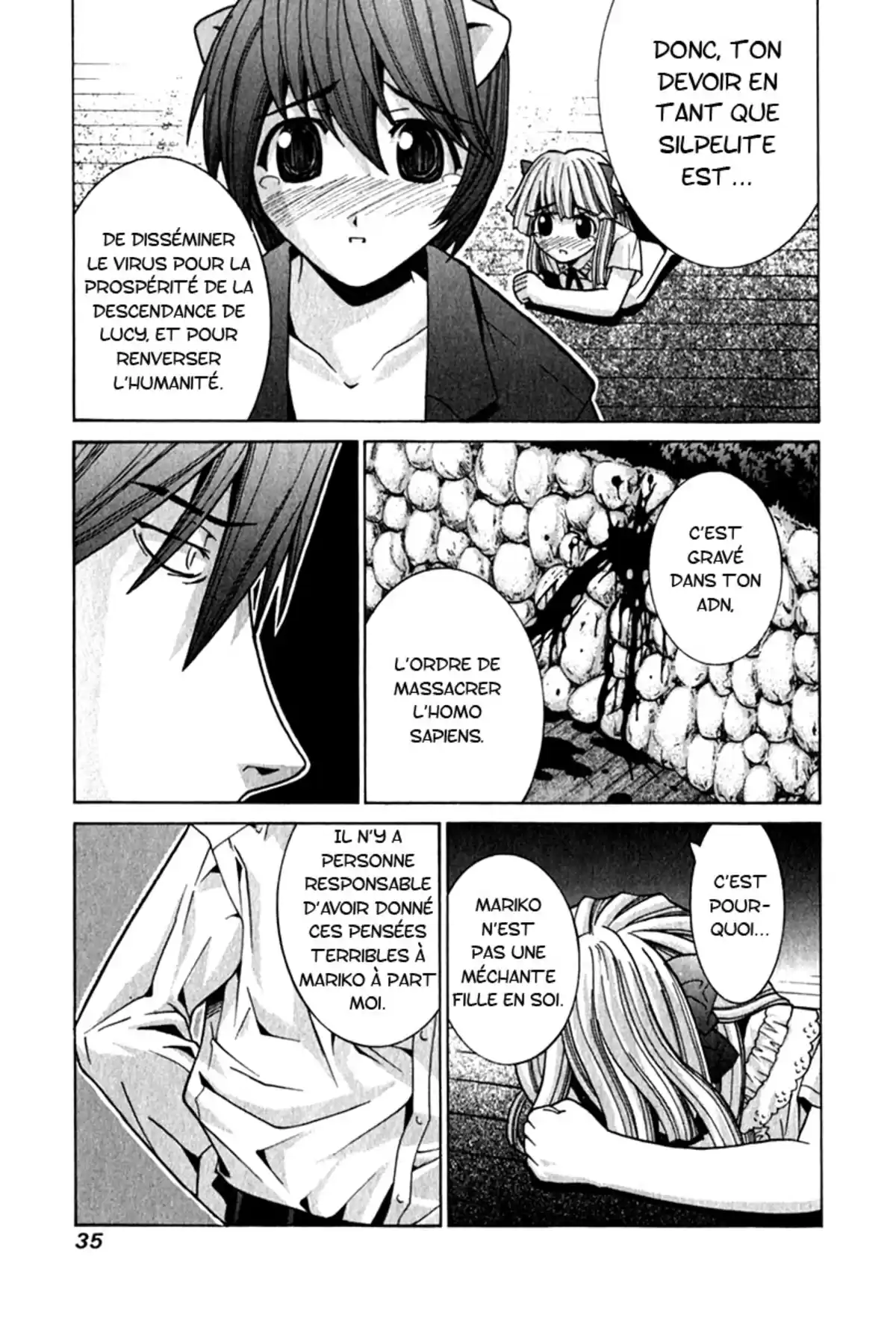 Elfen Lied Volume 7 page 40