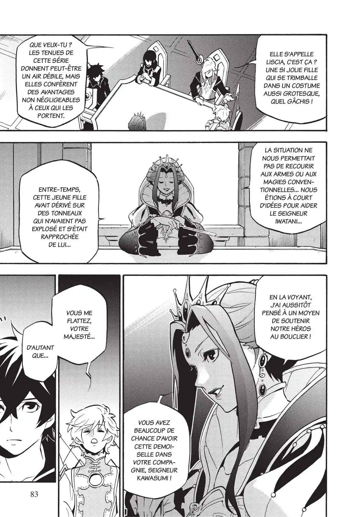 The Rising of the Shield Hero Volume 11 page 84