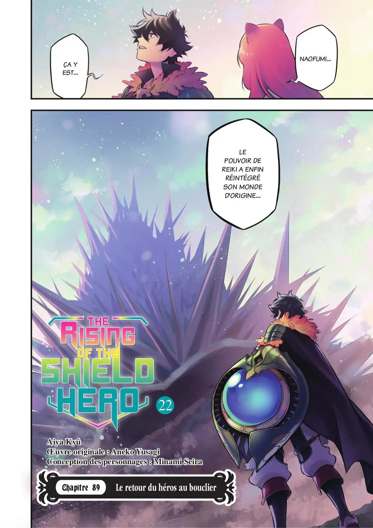 The Rising of the Shield Hero Volume 22 page 4