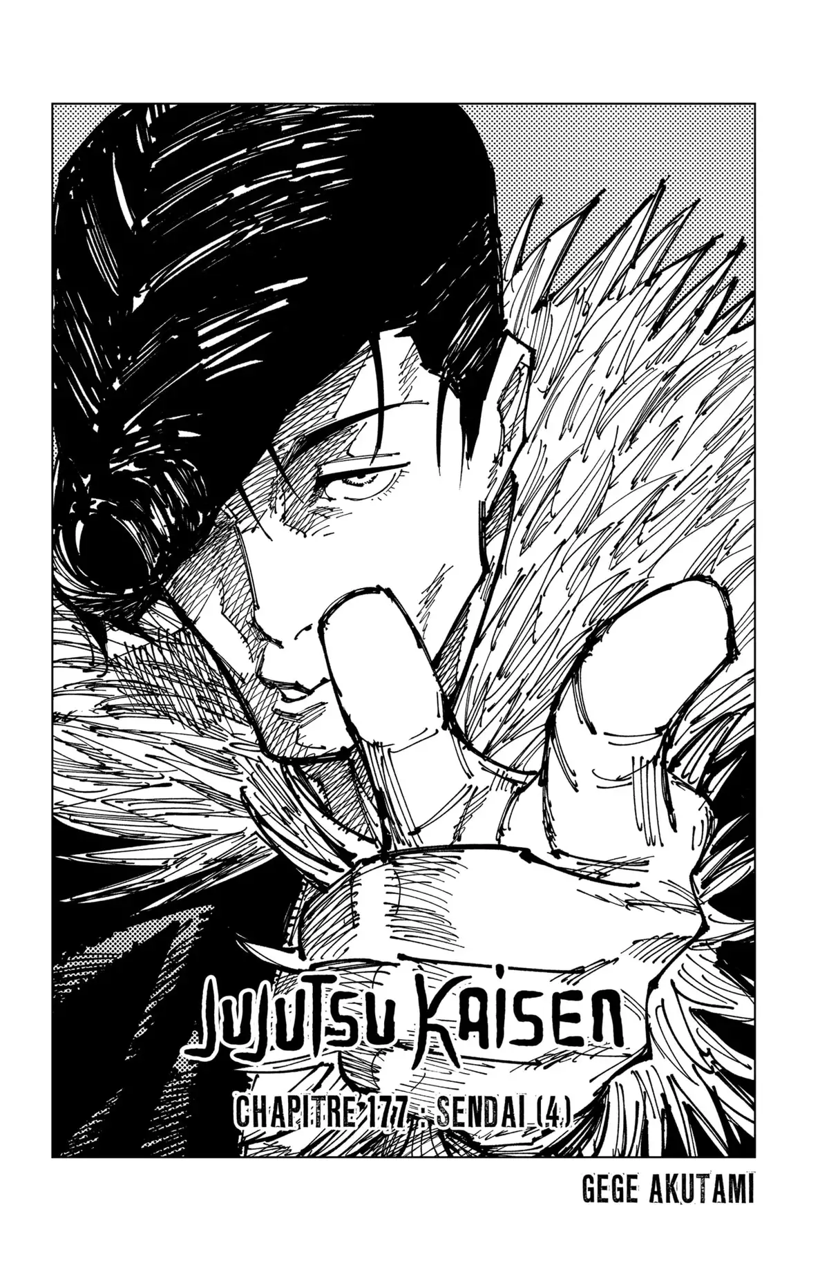 Jujutsu Kaisen Chapitre 177 page 1
