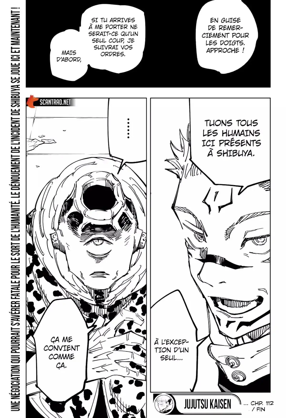 Jujutsu Kaisen Chapitre 112 page 19