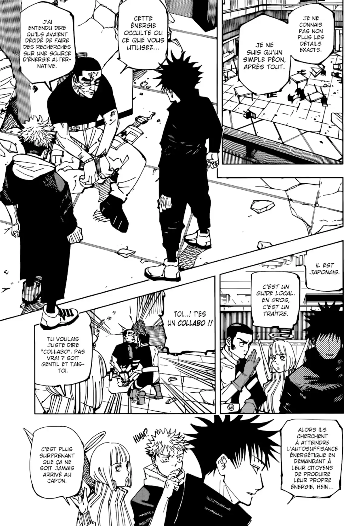 Jujutsu Kaisen Chapitre 210 page 3