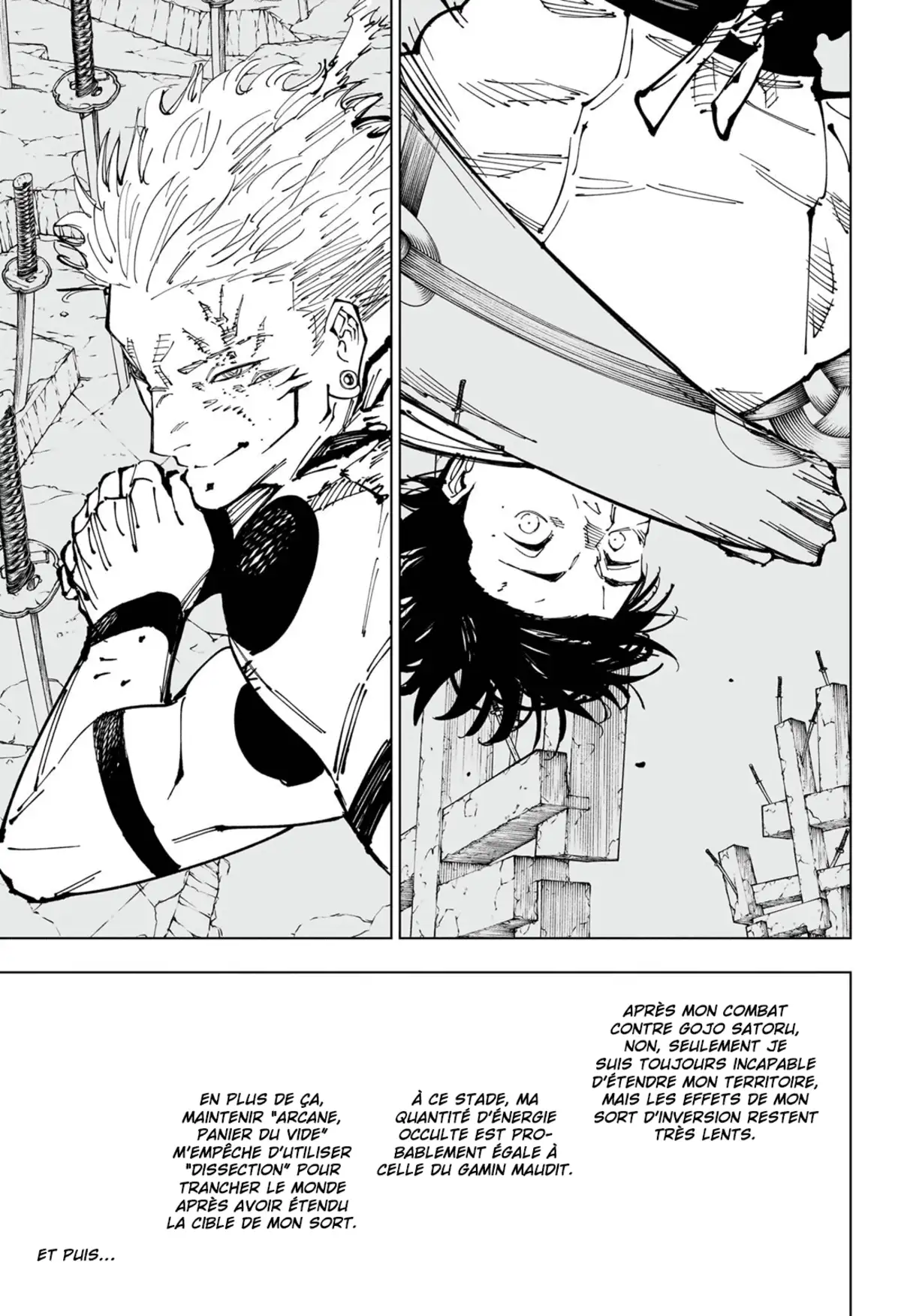 Jujutsu Kaisen Chapitre 250 page 5