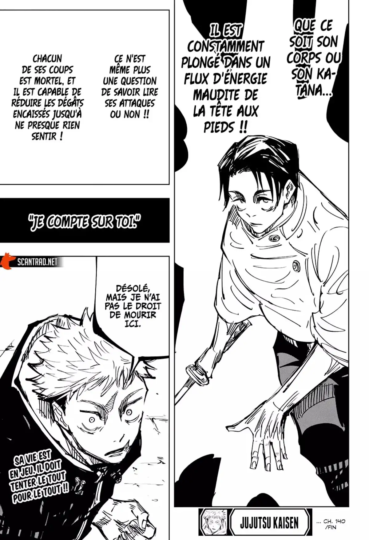 Jujutsu Kaisen Chapitre 140 page 19