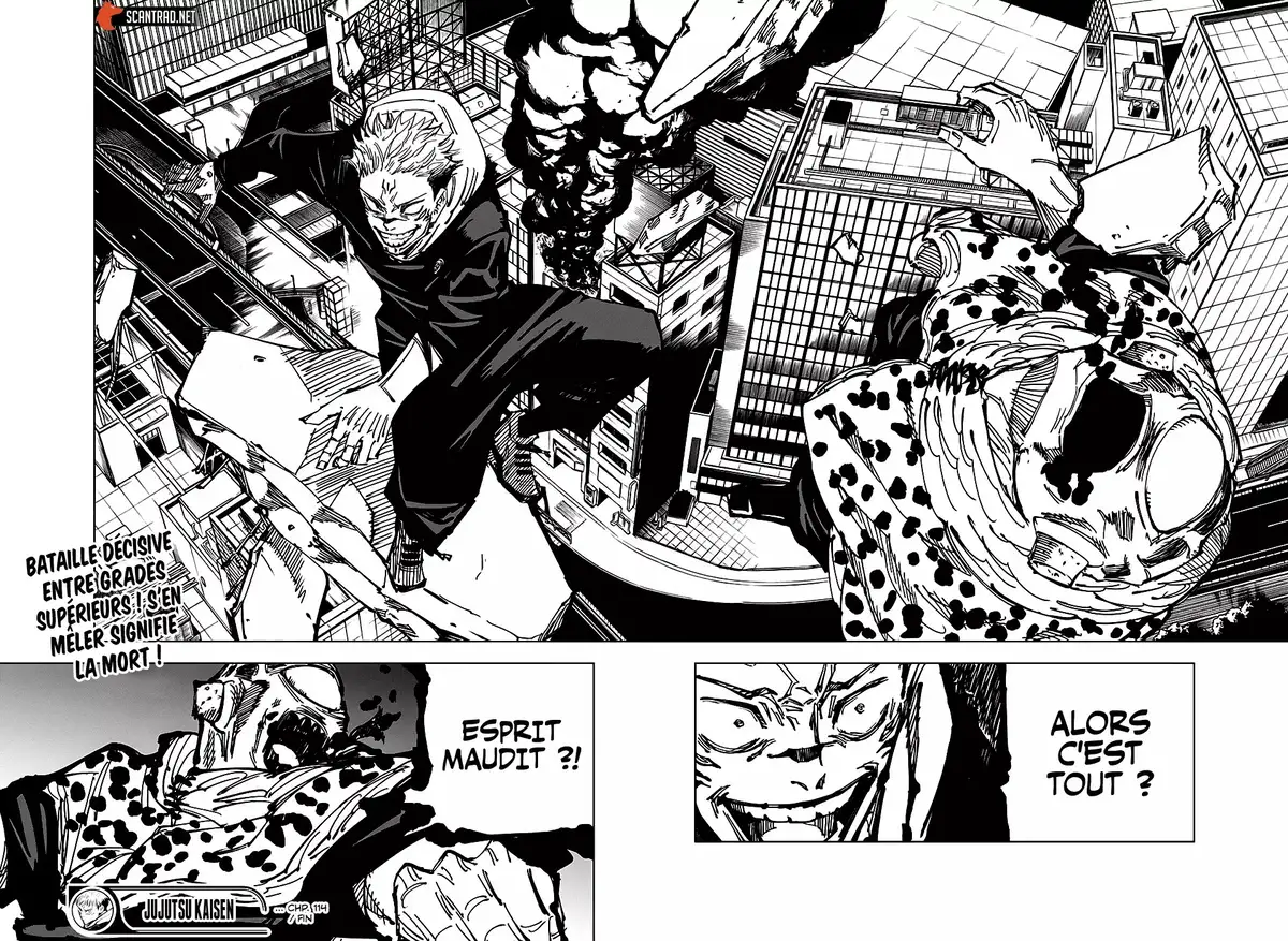 Jujutsu Kaisen Chapitre 114 page 18