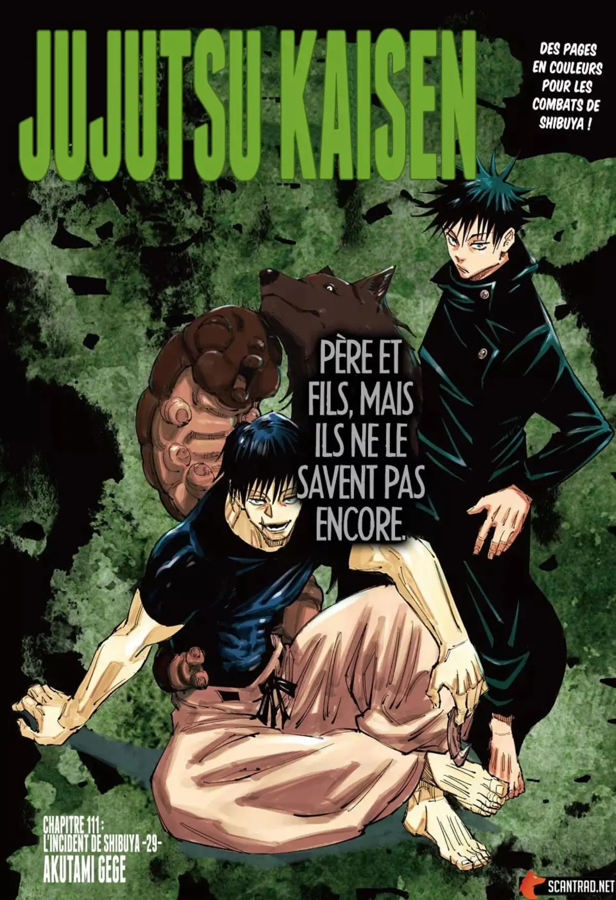 Jujutsu Kaisen Chapitre 111 page 1