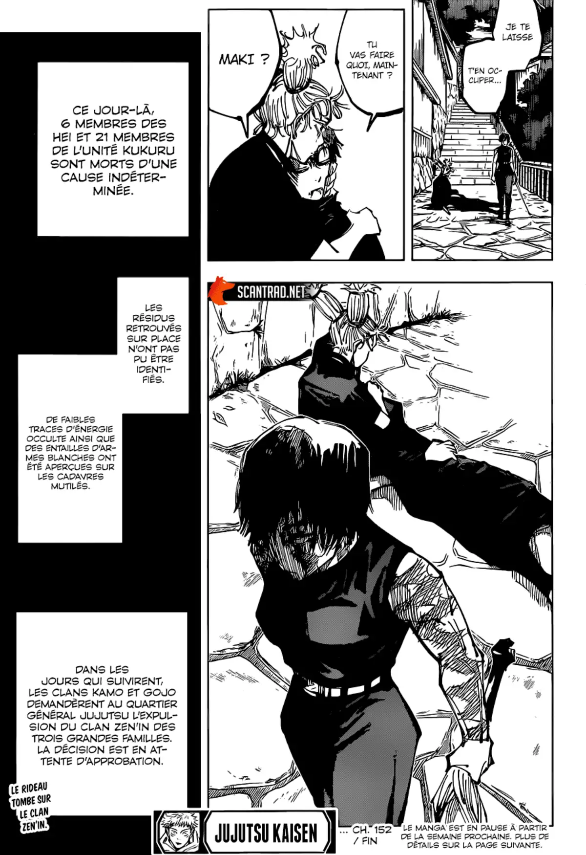 Jujutsu Kaisen Chapitre 152 page 9