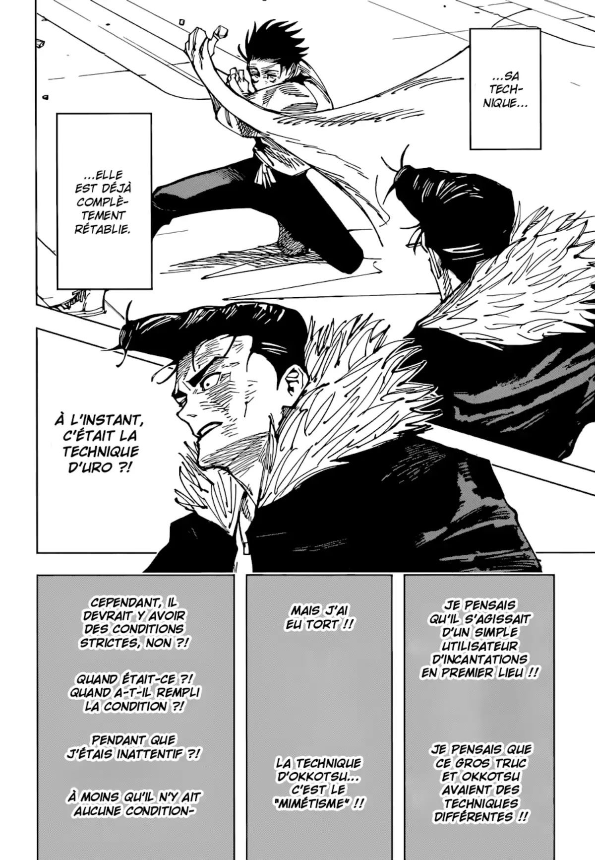 Jujutsu Kaisen Chapitre 180 page 9