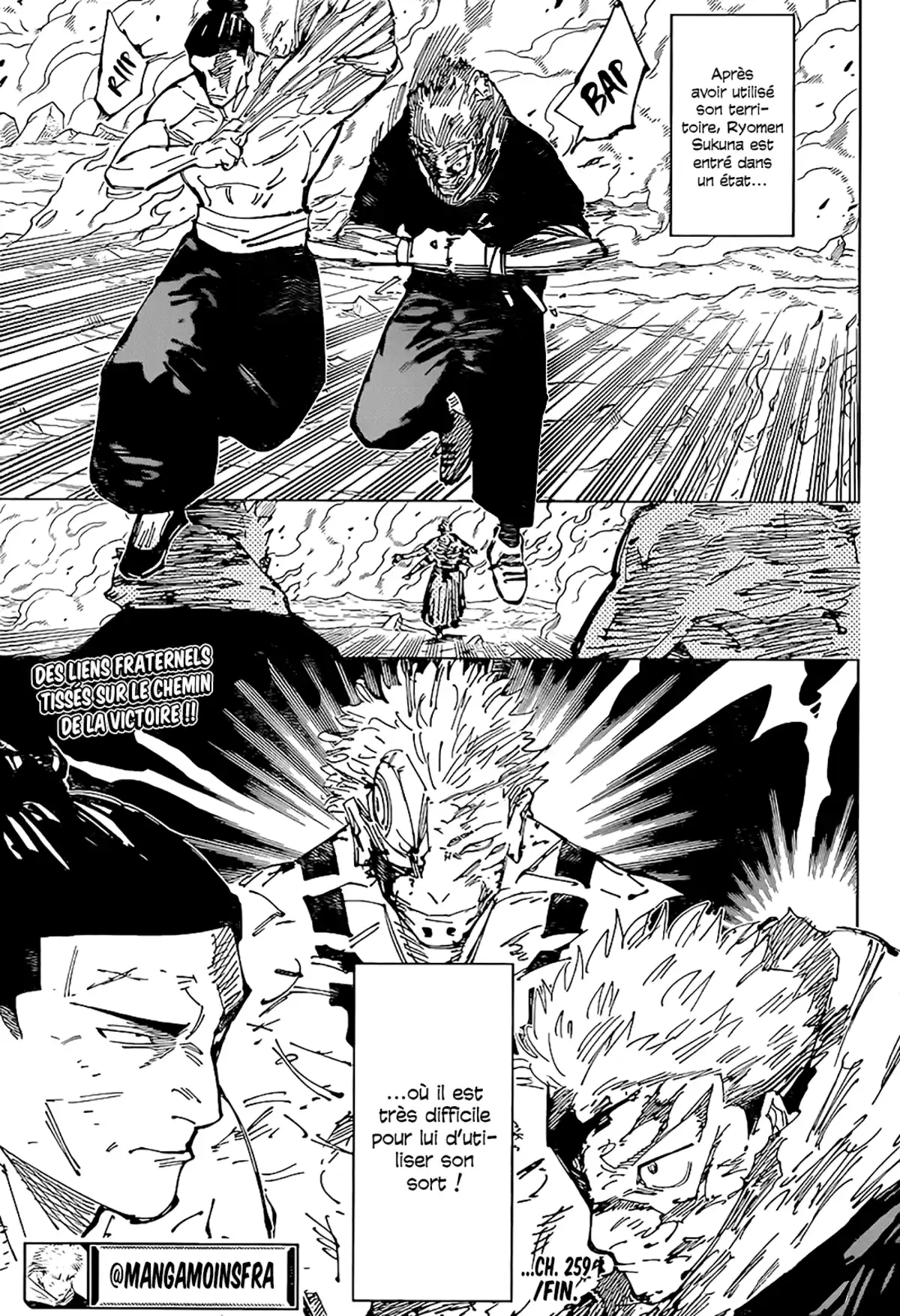 Jujutsu Kaisen Chapitre 259 page 18