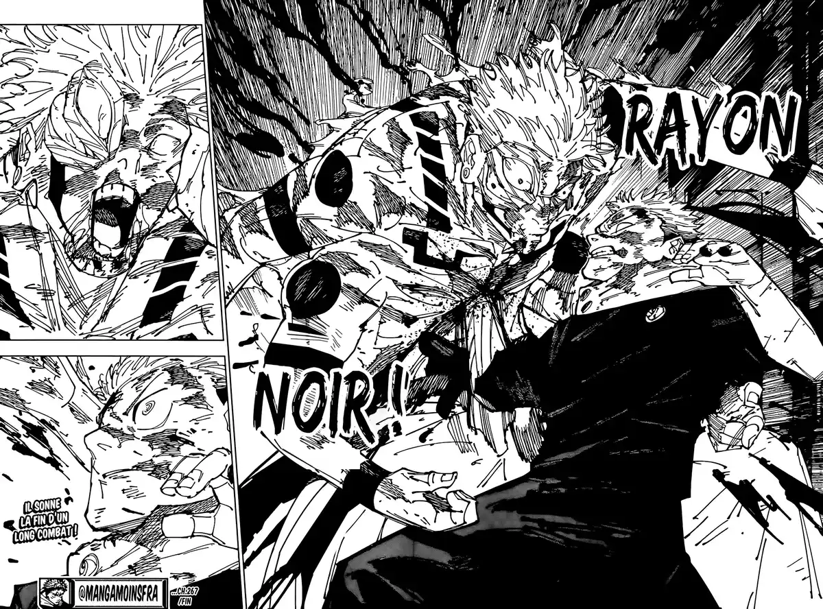 Jujutsu Kaisen Chapitre 267 page 19