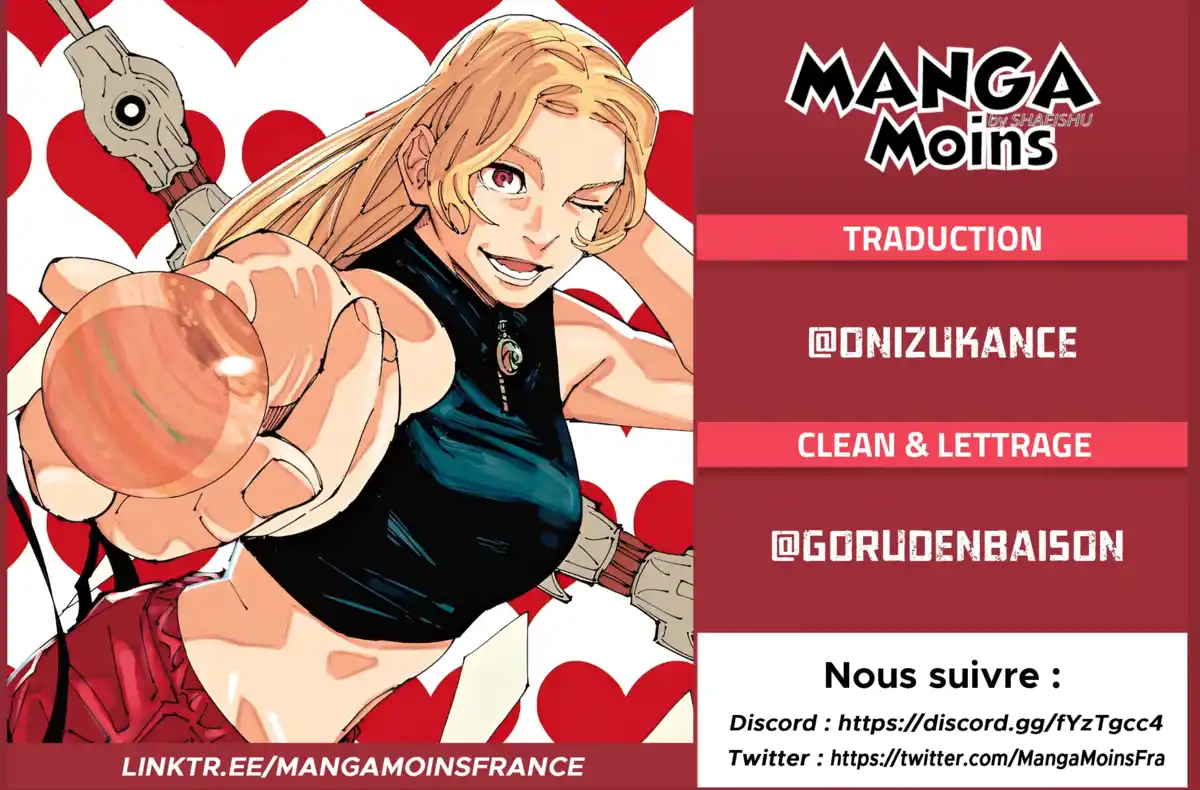 Jujutsu Kaisen Chapitre 267 page 20