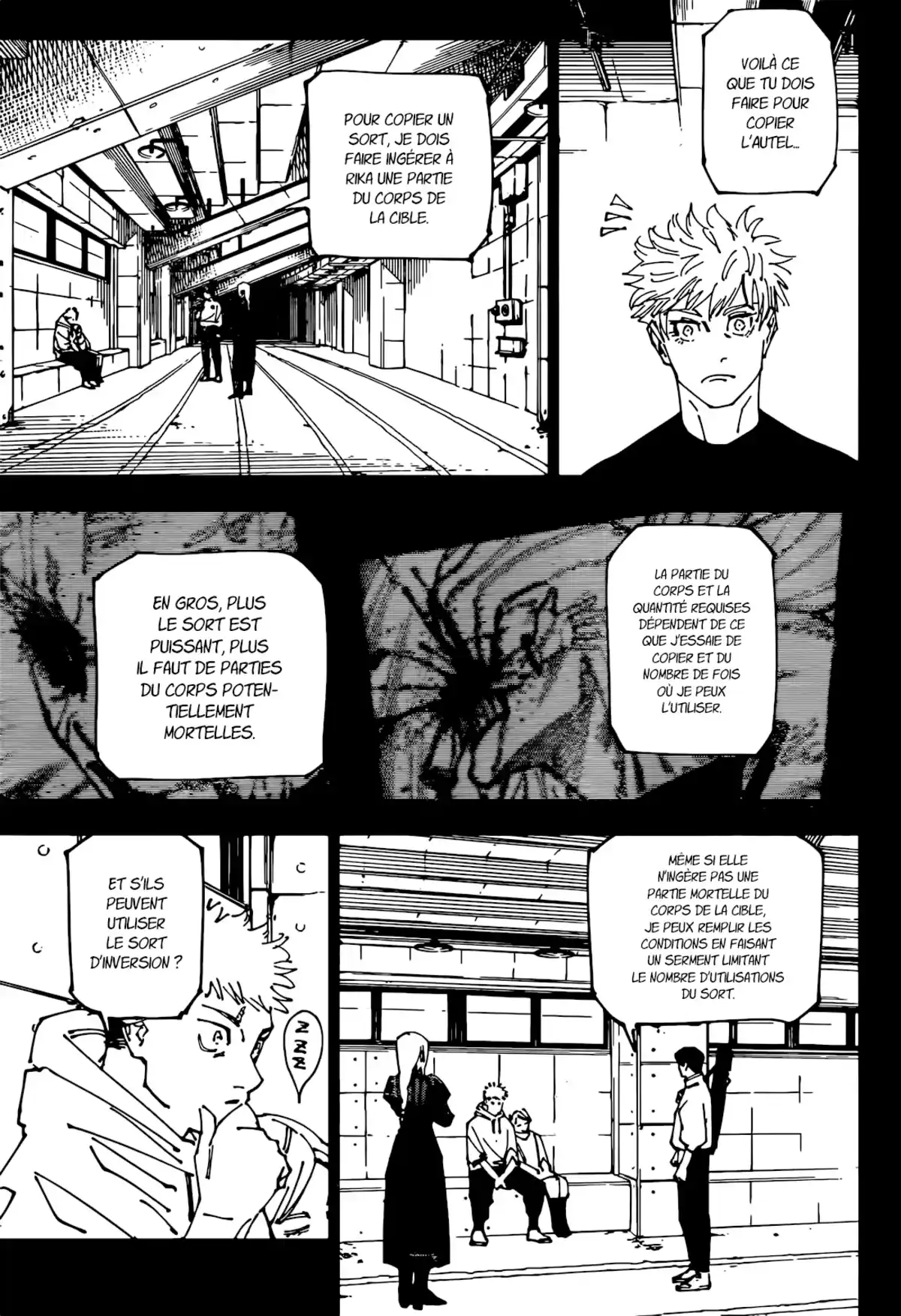 Jujutsu Kaisen Chapitre 267 page 5