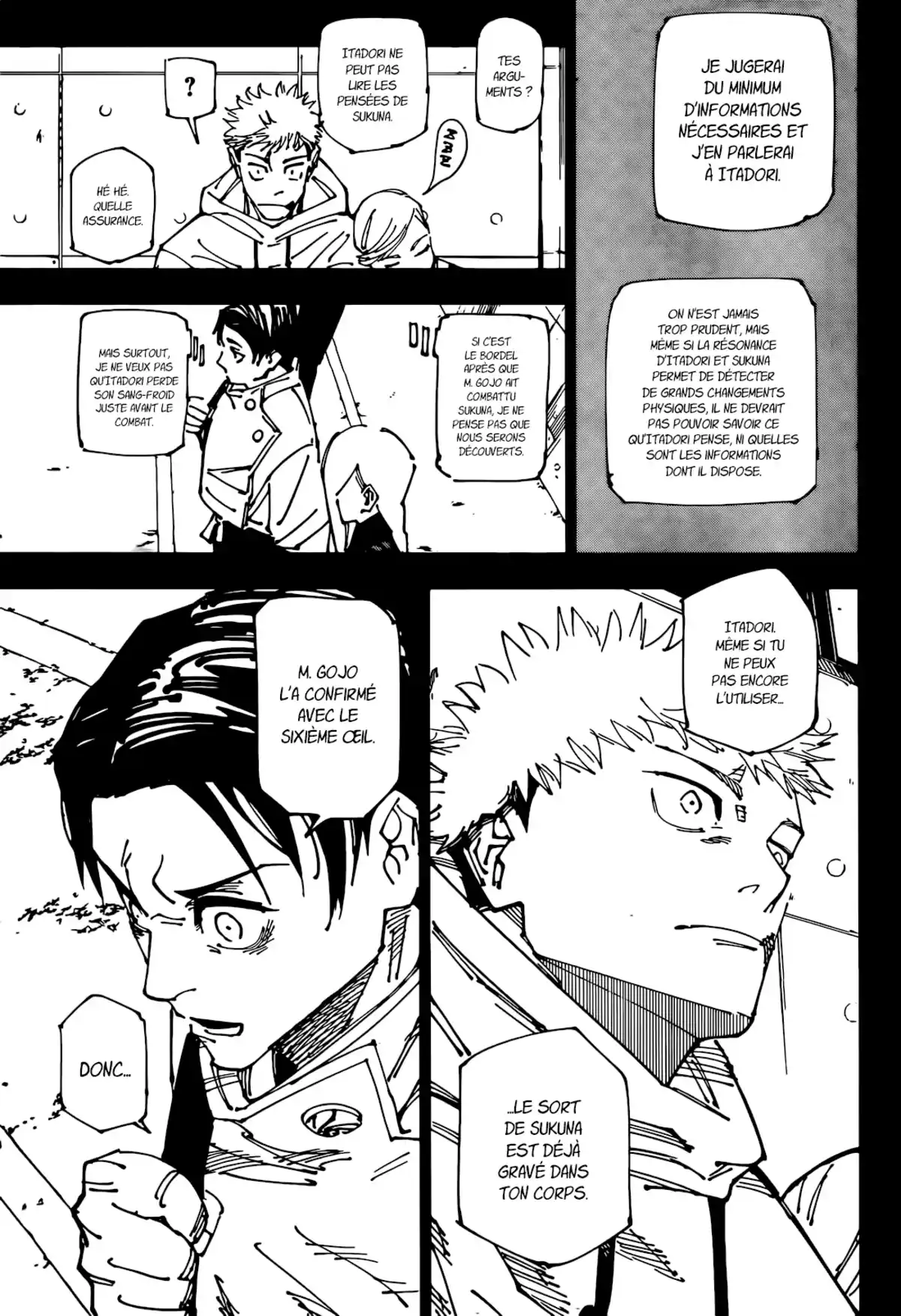 Jujutsu Kaisen Chapitre 267 page 7