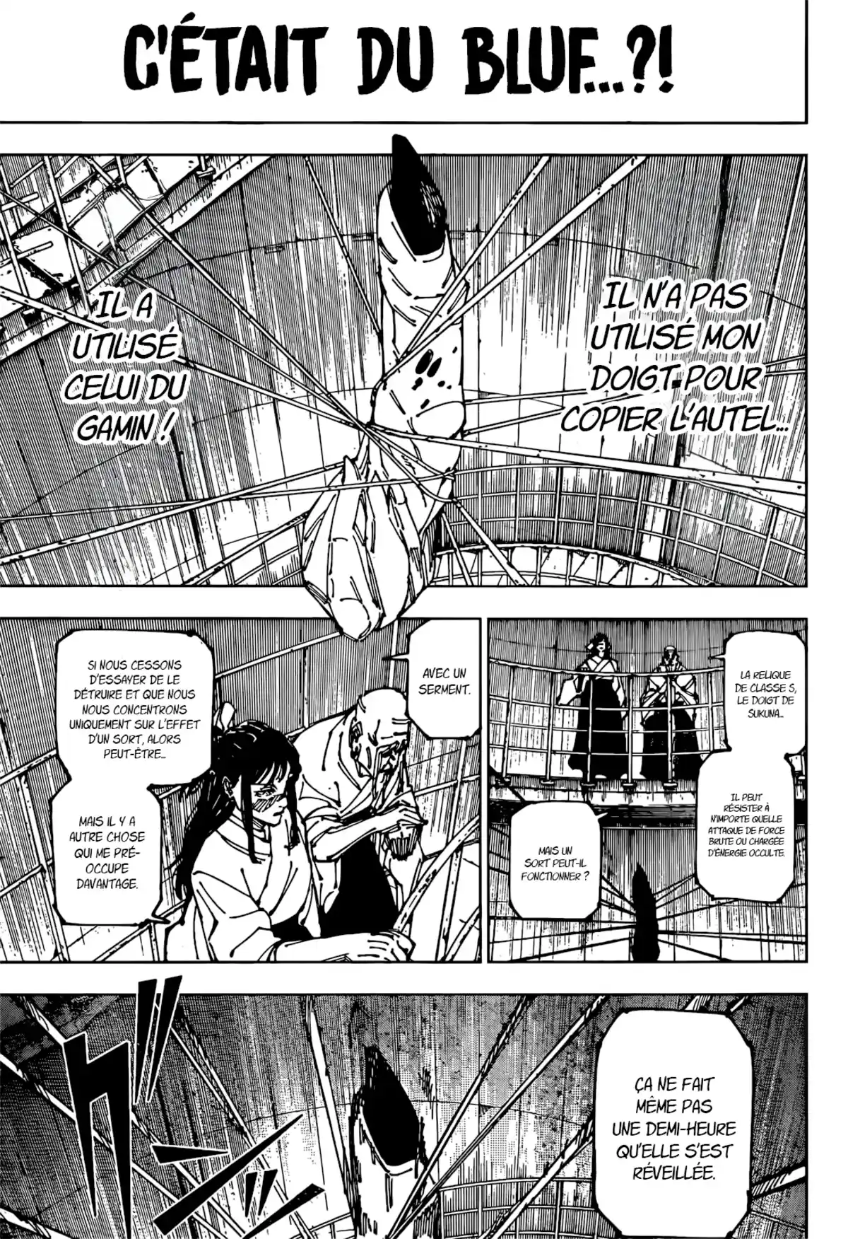 Jujutsu Kaisen Chapitre 267 page 9