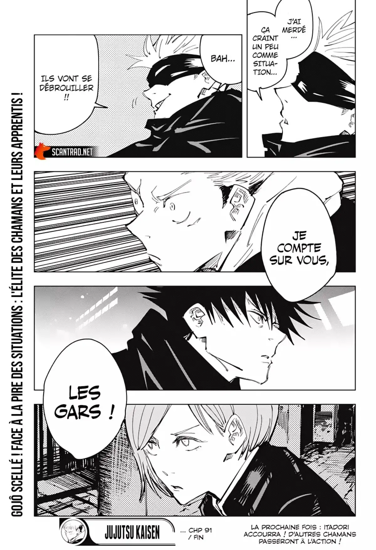 Jujutsu Kaisen Chapitre 91 page 19