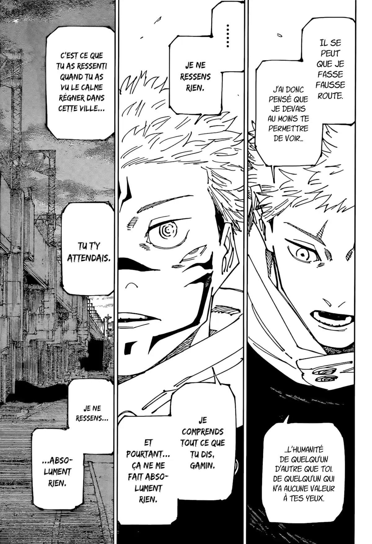 Jujutsu Kaisen Chapitre 265 page 15