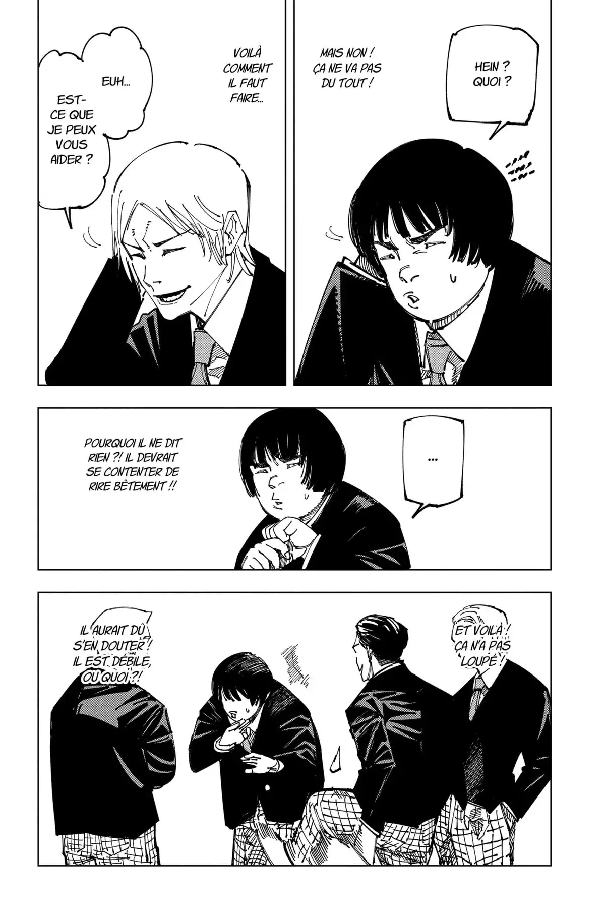 Jujutsu Kaisen Chapitre 163 page 1