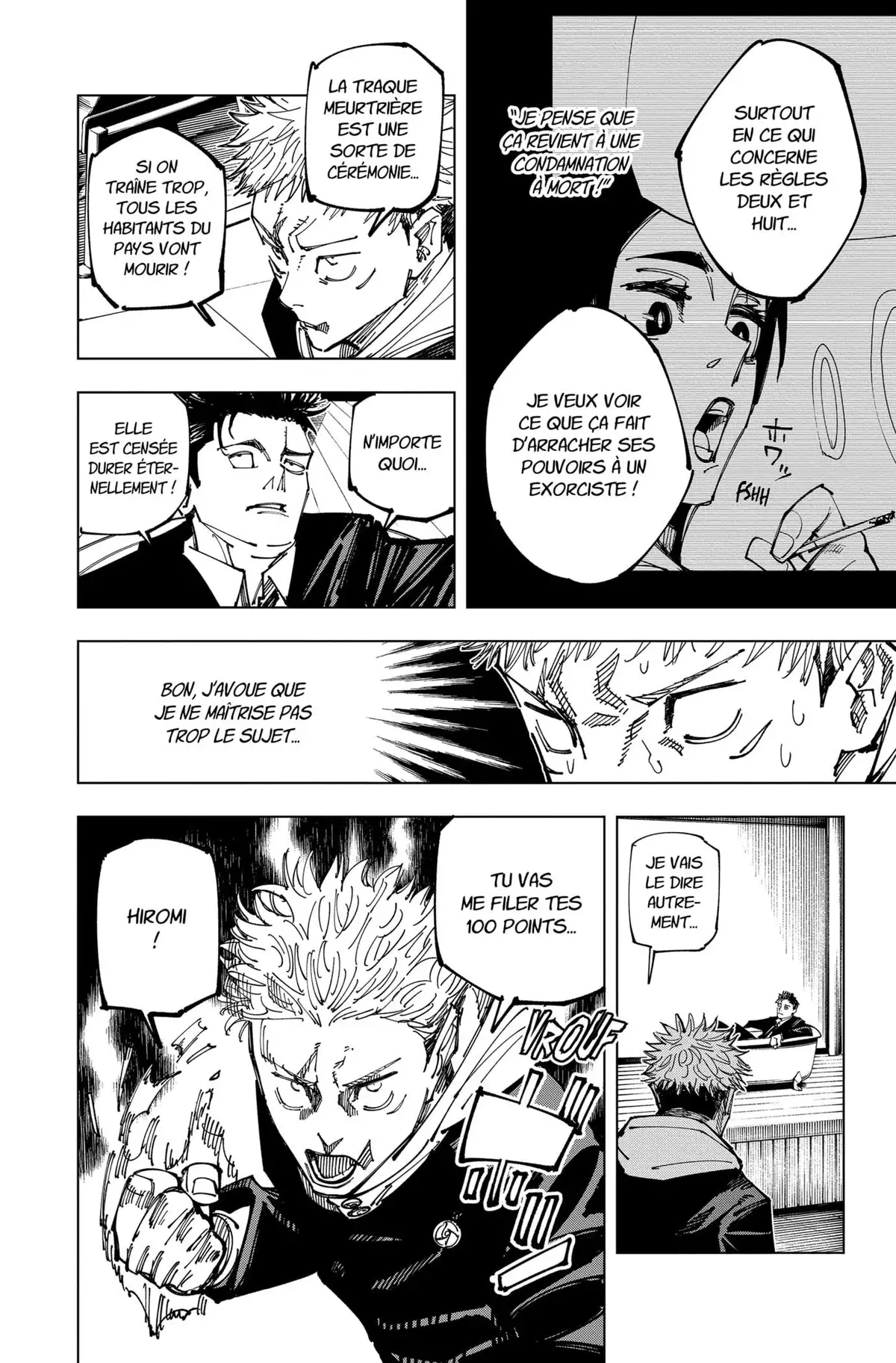 Jujutsu Kaisen Chapitre 163 page 17