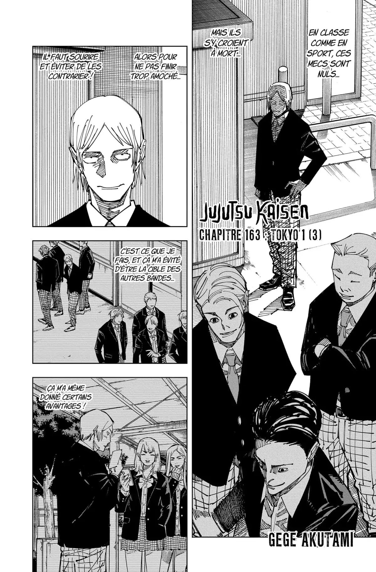 Jujutsu Kaisen Chapitre 163 page 2