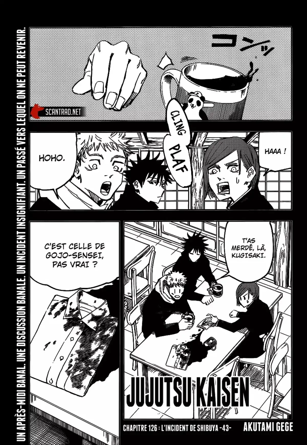 Jujutsu Kaisen Chapitre 126 page 1