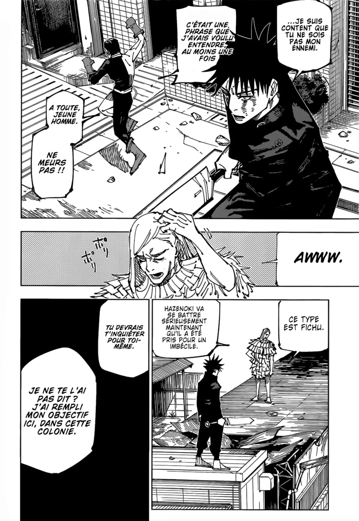 Jujutsu Kaisen Chapitre 169 page 18