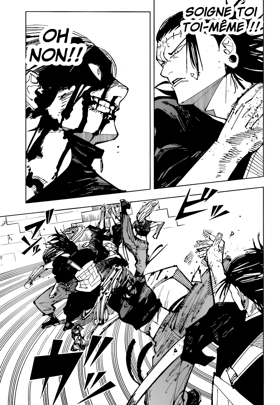Jujutsu Kaisen Chapitre 206 page 17