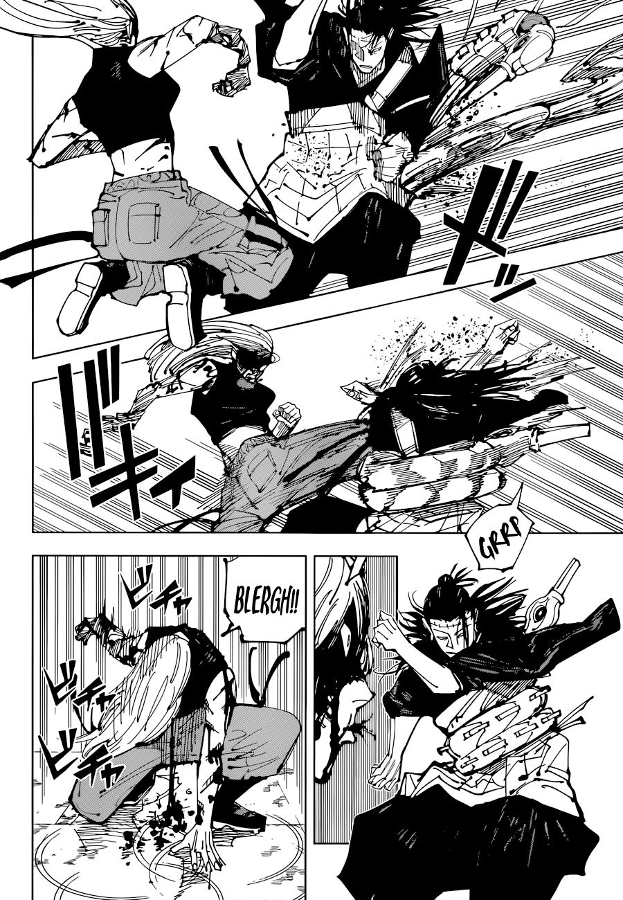Jujutsu Kaisen Chapitre 206 page 18