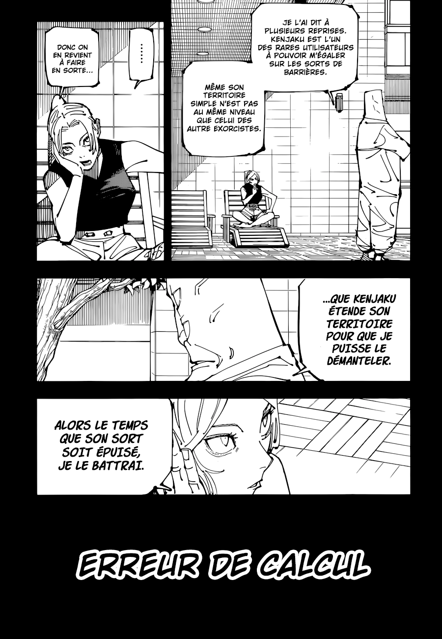 Jujutsu Kaisen Chapitre 206 page 5