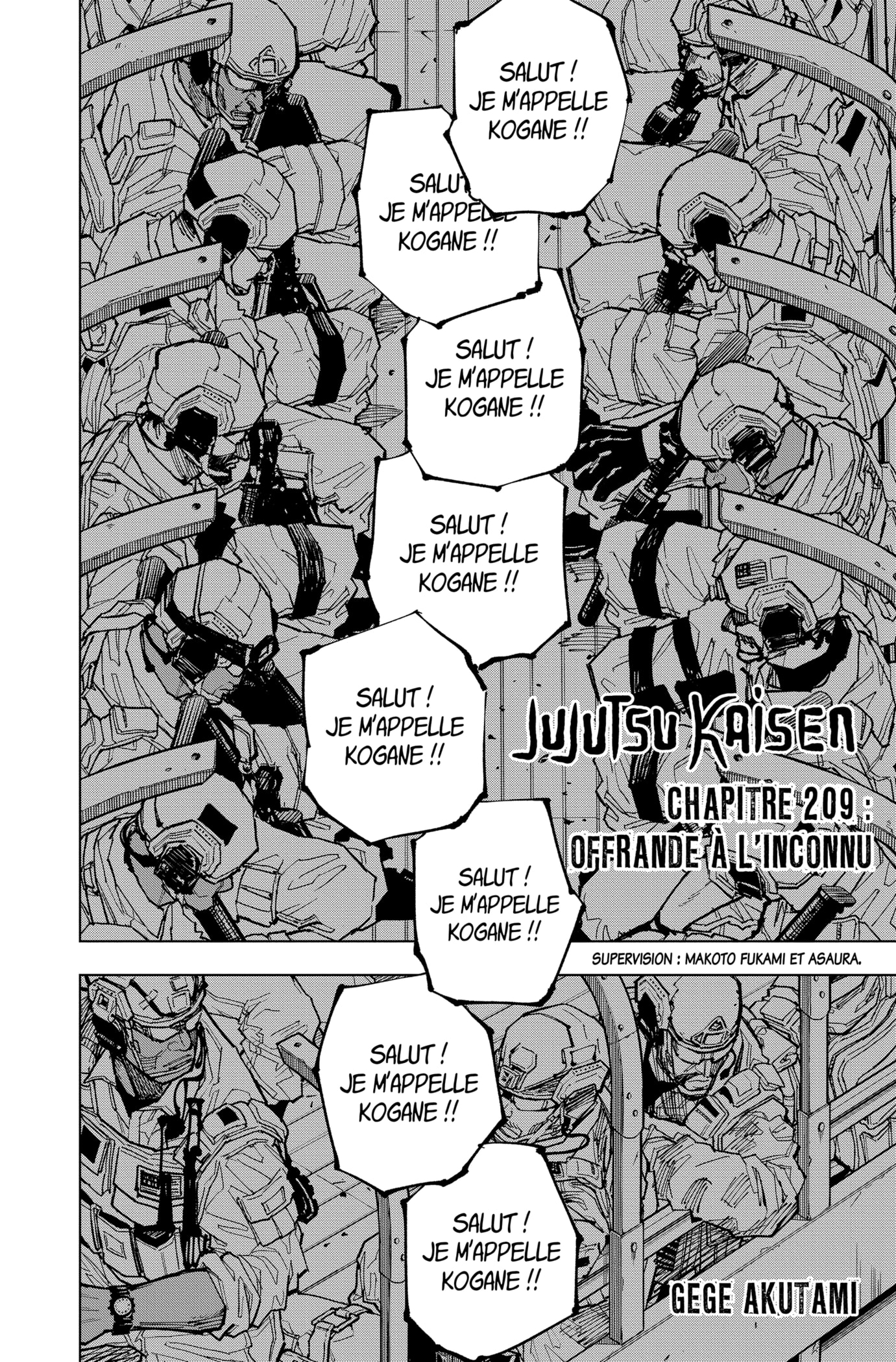 Jujutsu Kaisen Chapitre 209 page 2