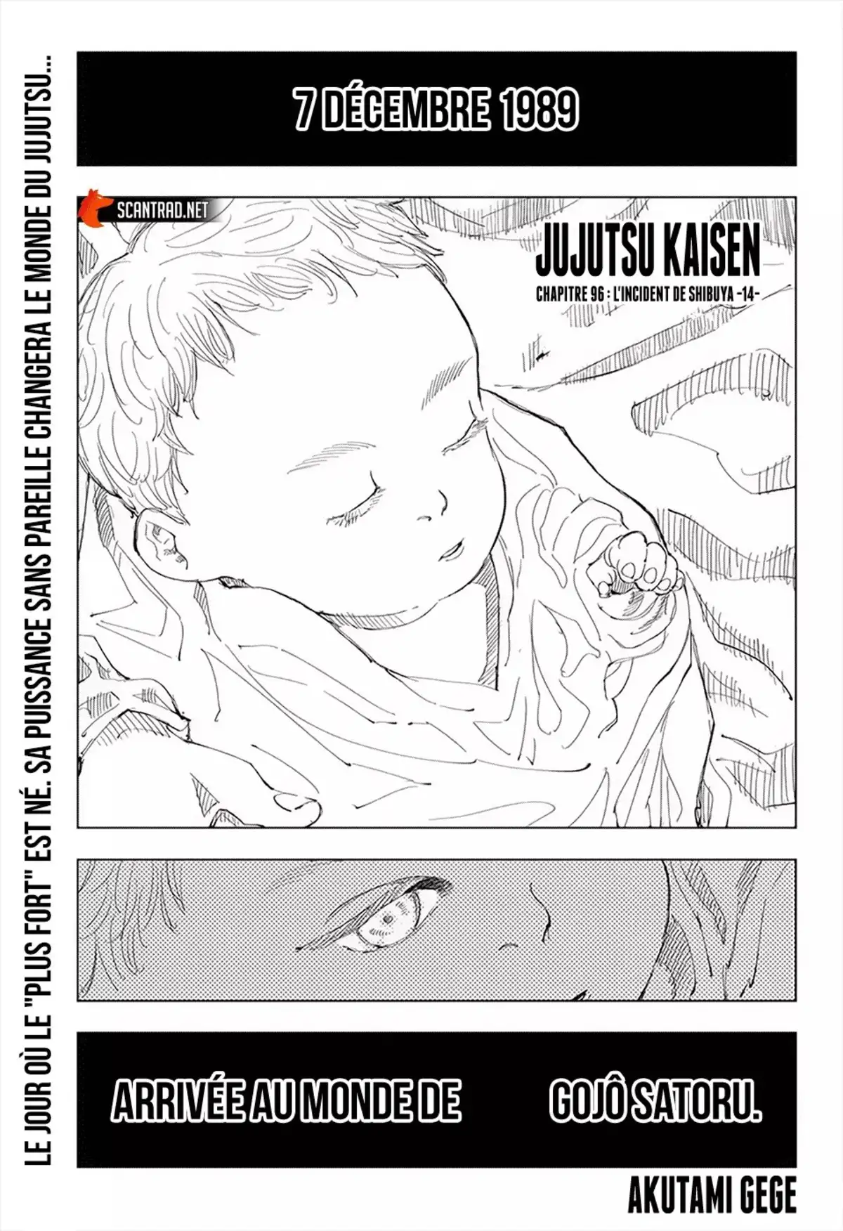 Jujutsu Kaisen Chapitre 96 page 1