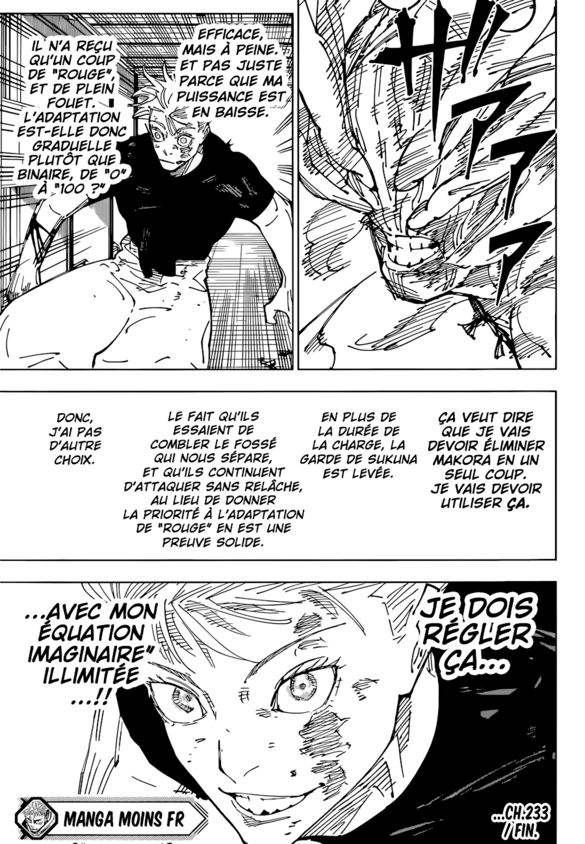 Jujutsu Kaisen Chapitre 233 page 18