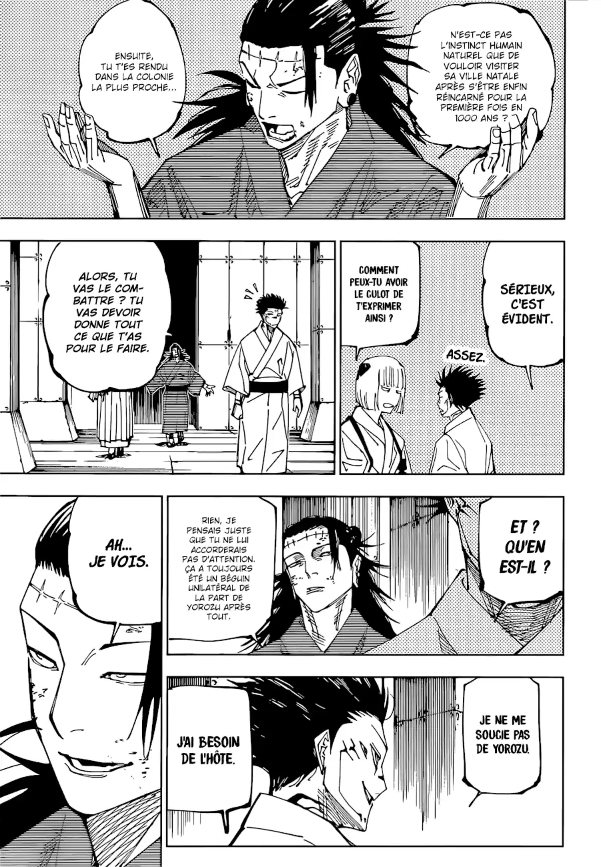 Jujutsu Kaisen Chapitre 216 page 10