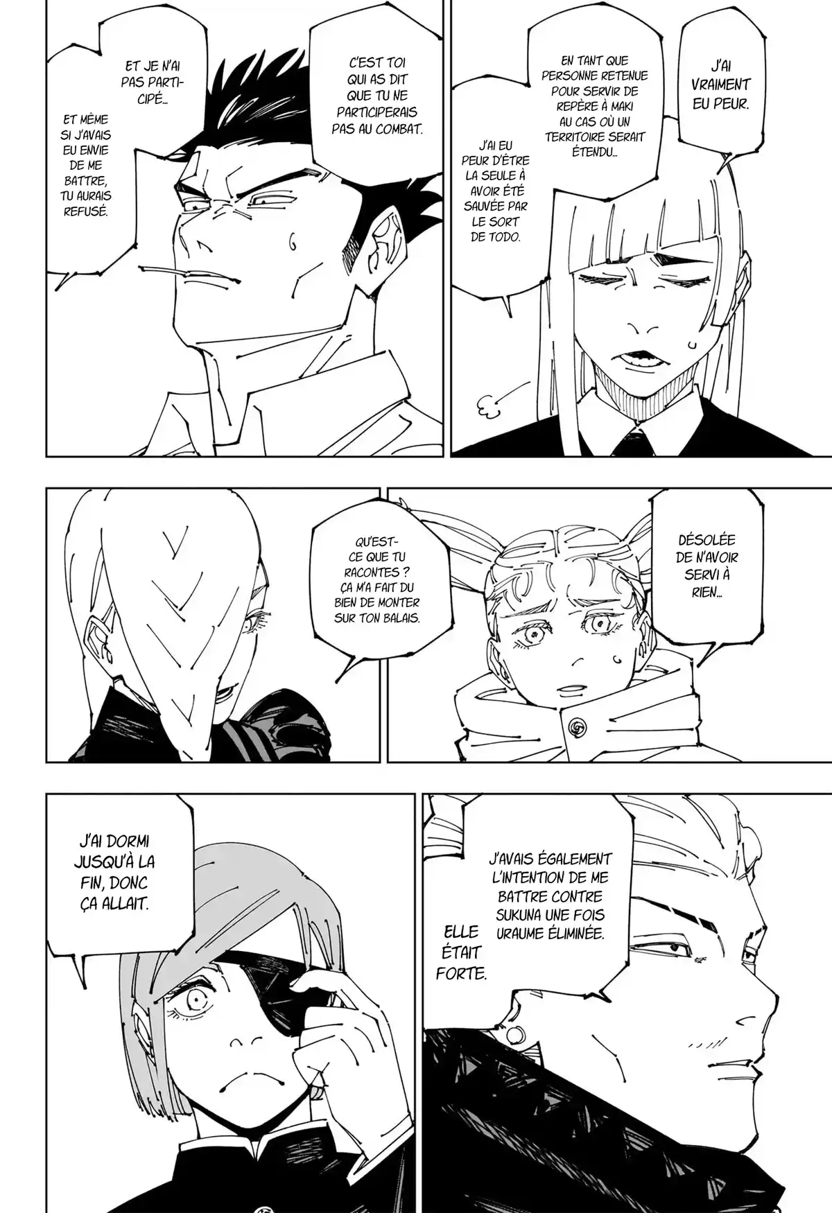 Jujutsu Kaisen Chapitre 269 page 10