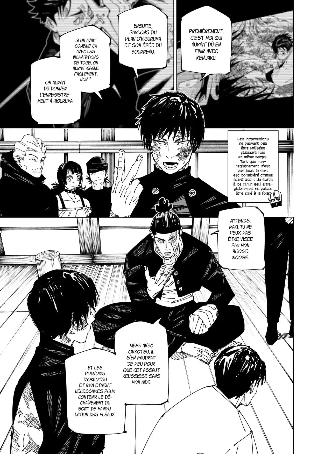 Jujutsu Kaisen Chapitre 269 page 5