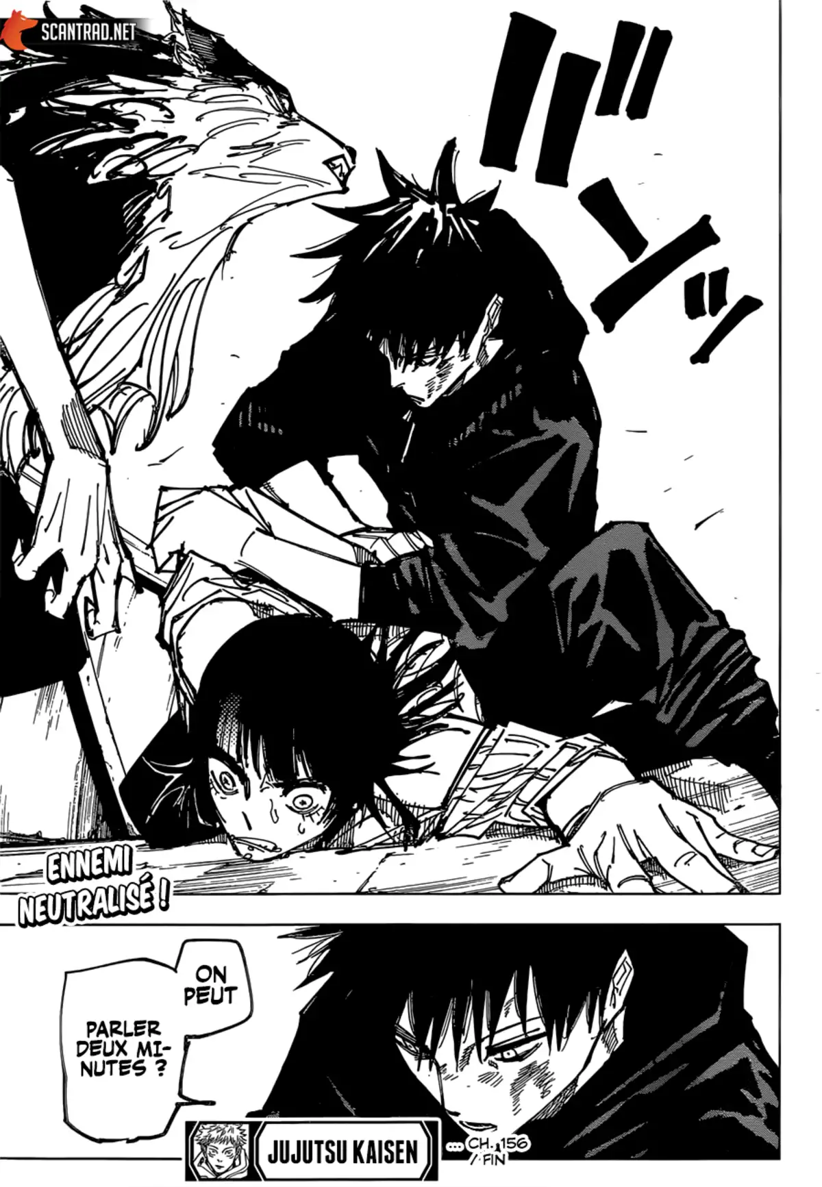 Jujutsu Kaisen Chapitre 156 page 19