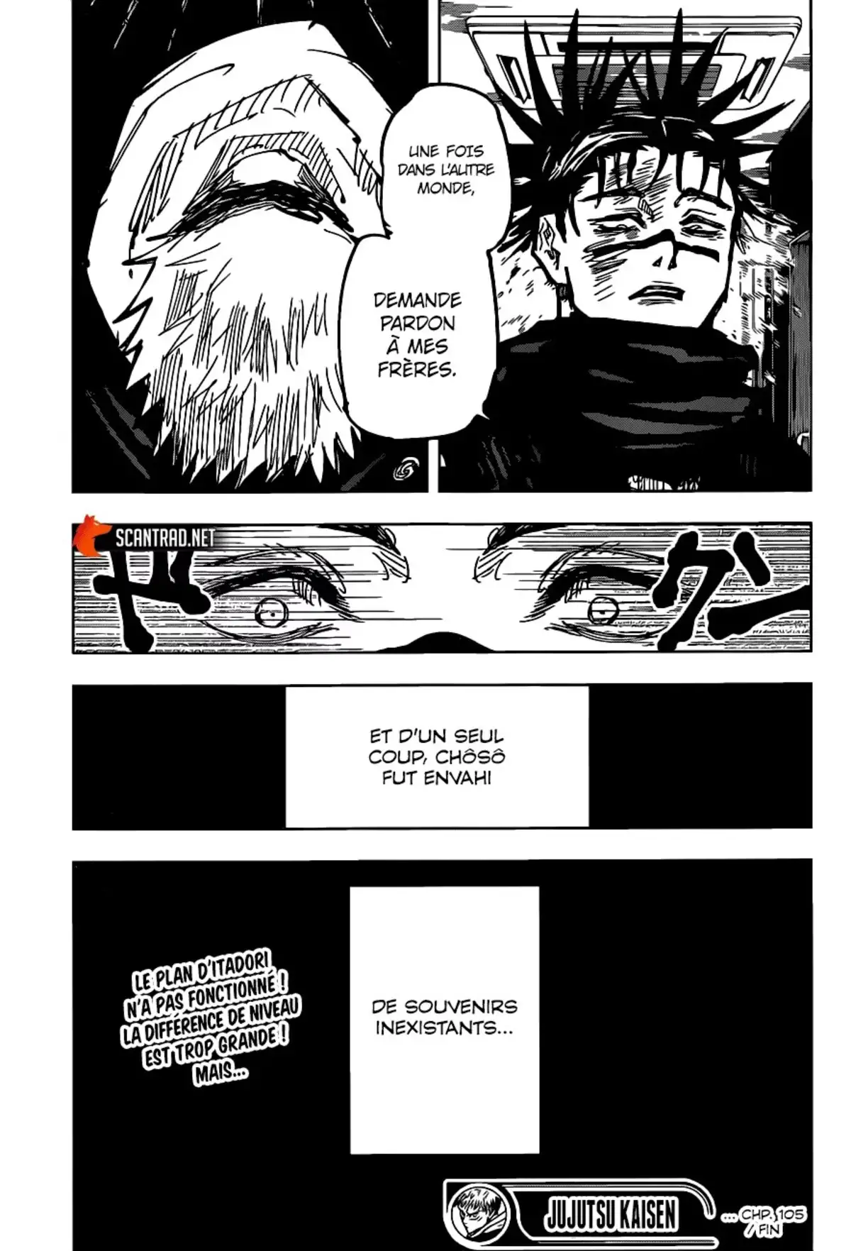 Jujutsu Kaisen Chapitre 105 page 20