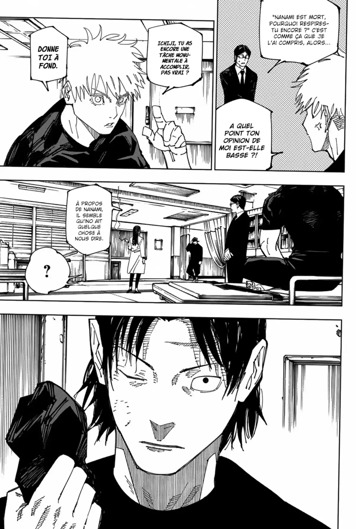 Jujutsu Kaisen Chapitre 222 page 8