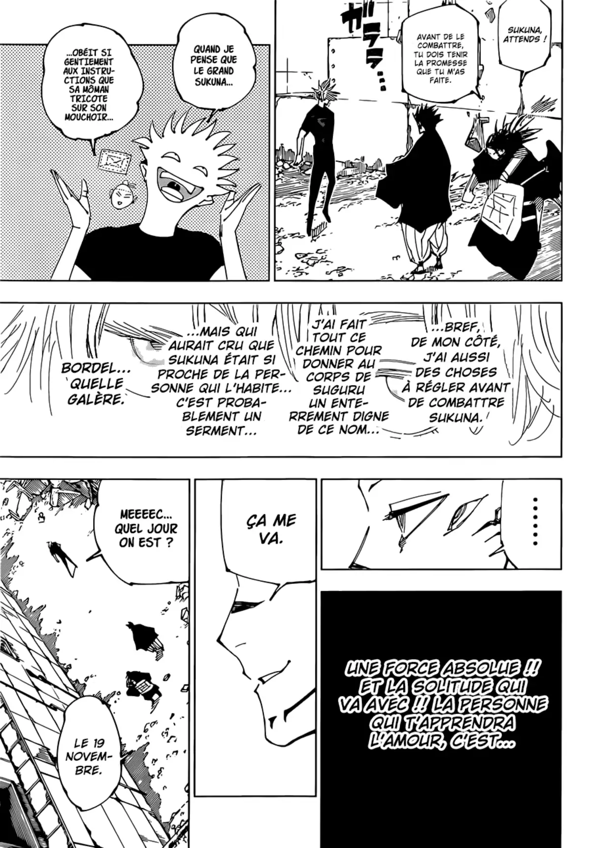 Jujutsu Kaisen Chapitre 221 page 16