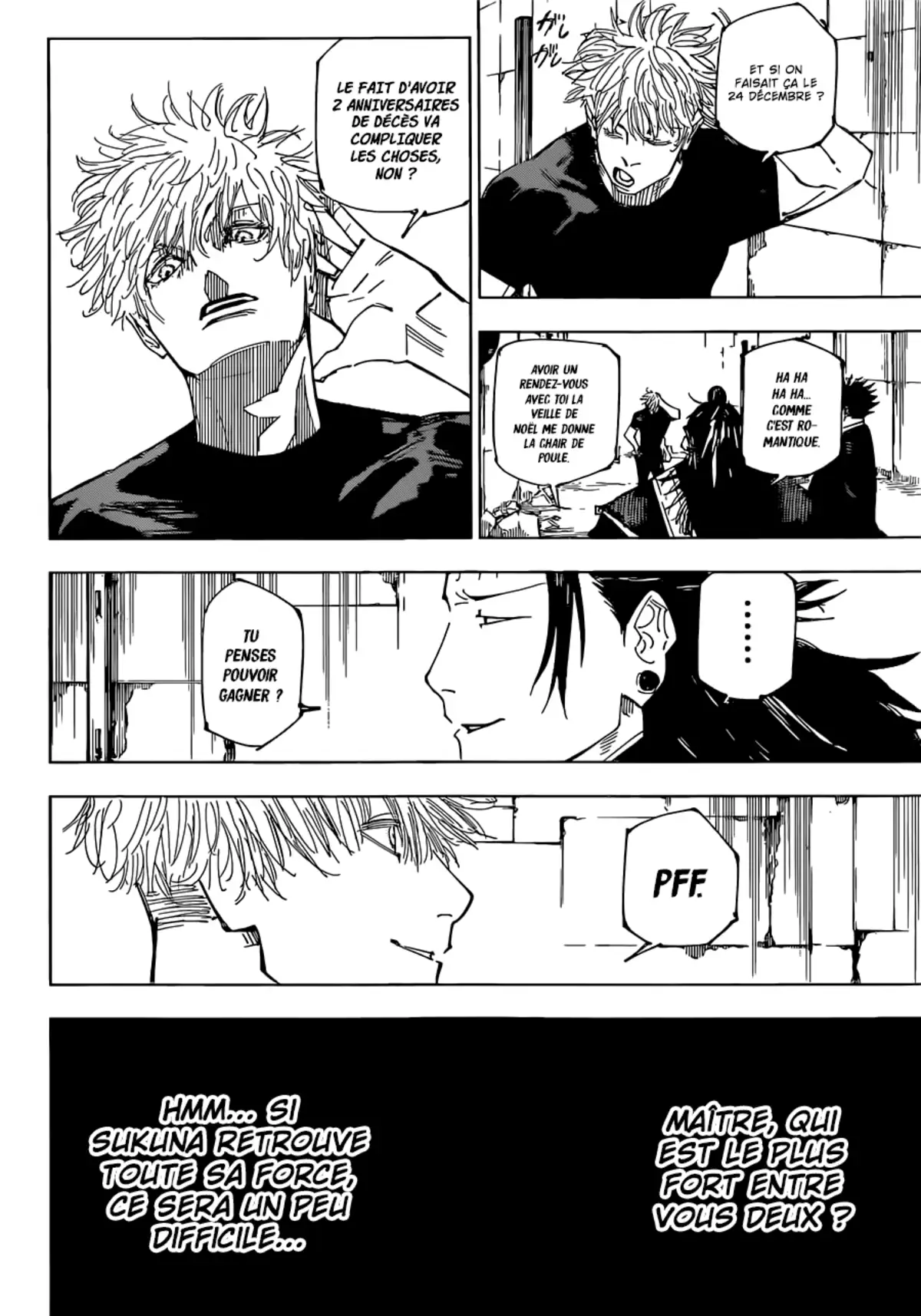 Jujutsu Kaisen Chapitre 221 page 17