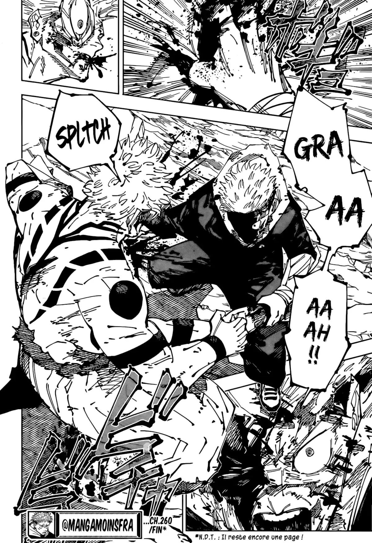 Jujutsu Kaisen Chapitre 260 page 16