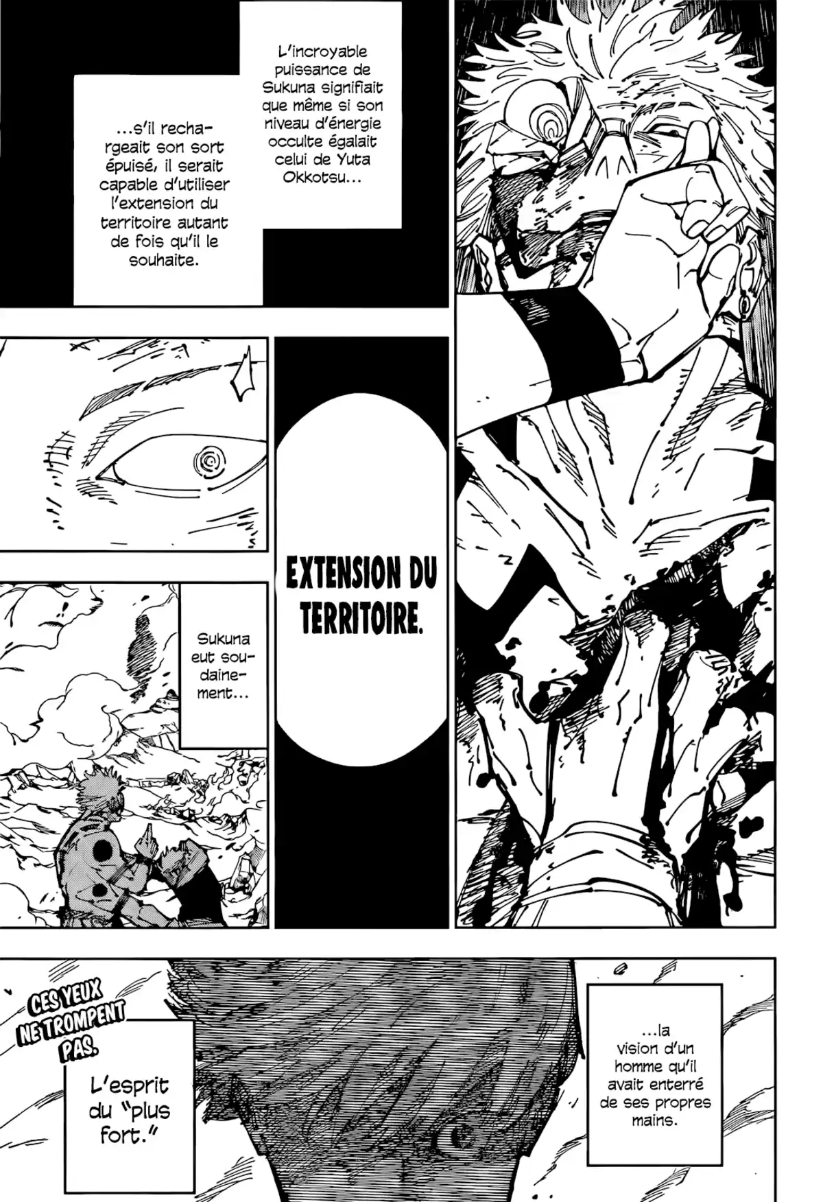 Jujutsu Kaisen Chapitre 260 page 17