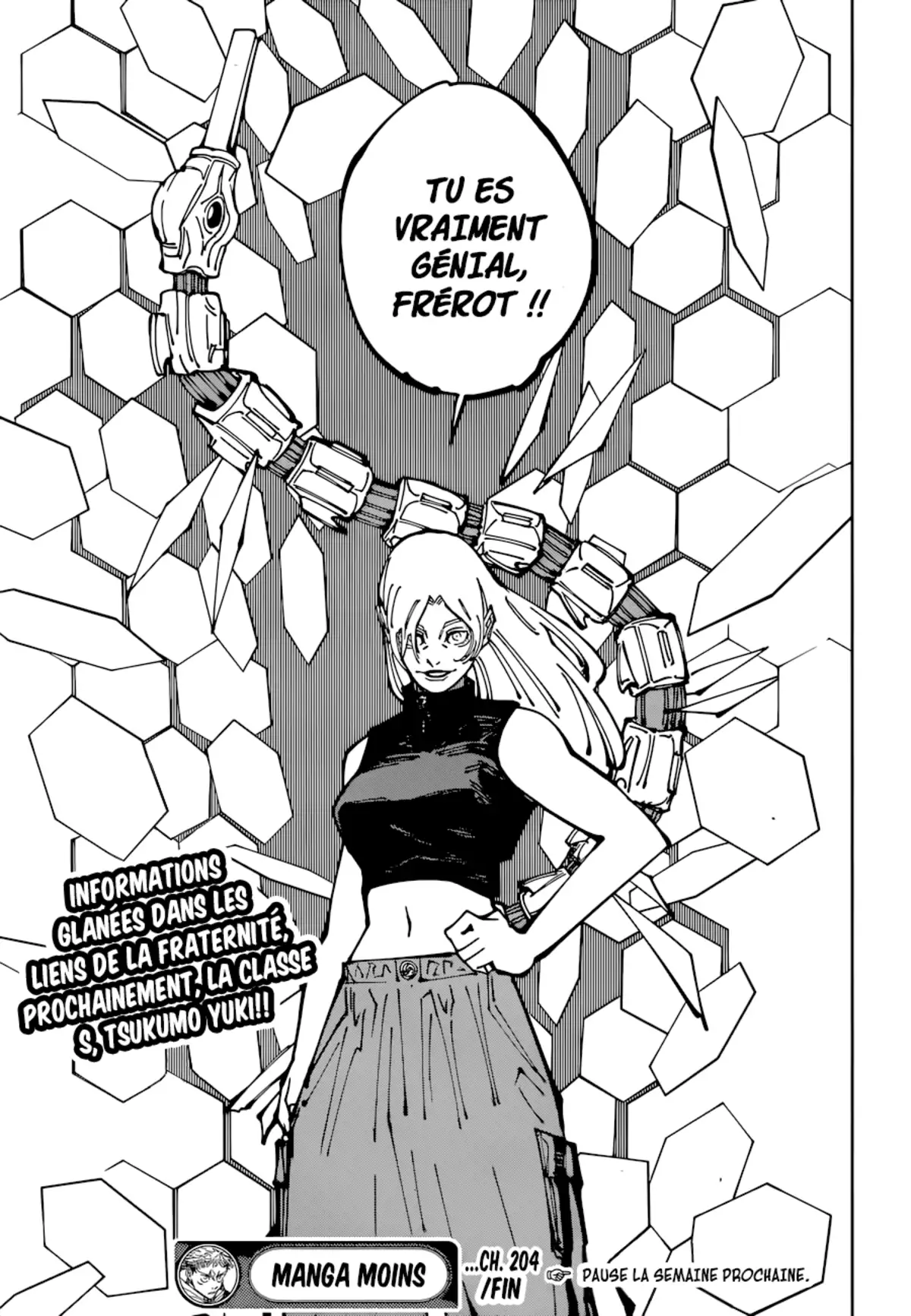 Jujutsu Kaisen Chapitre 204 page 18